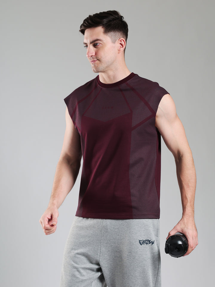 Grow Revenge Capsleeves Tee WIne