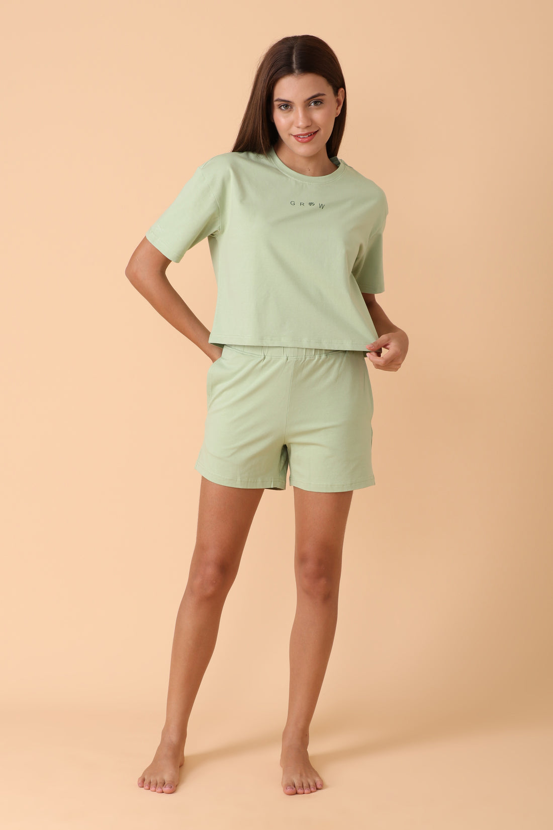 Chill Days Co-ord Set Pista Poise