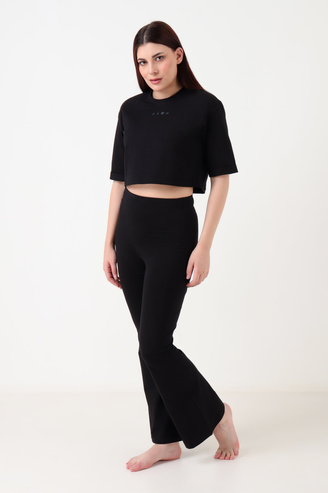 All Day Ease Co-ord Set Black