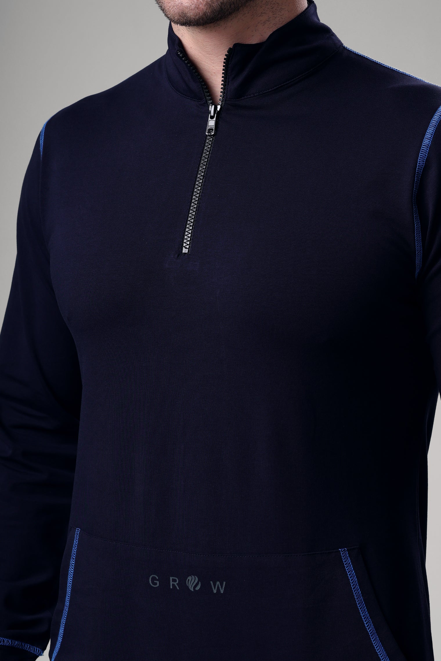 Grow 5T Pullover Navy