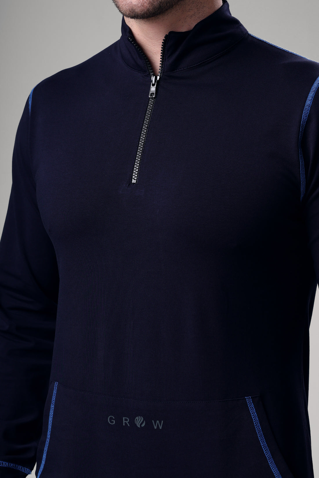 Grow 5T Pullover Navy