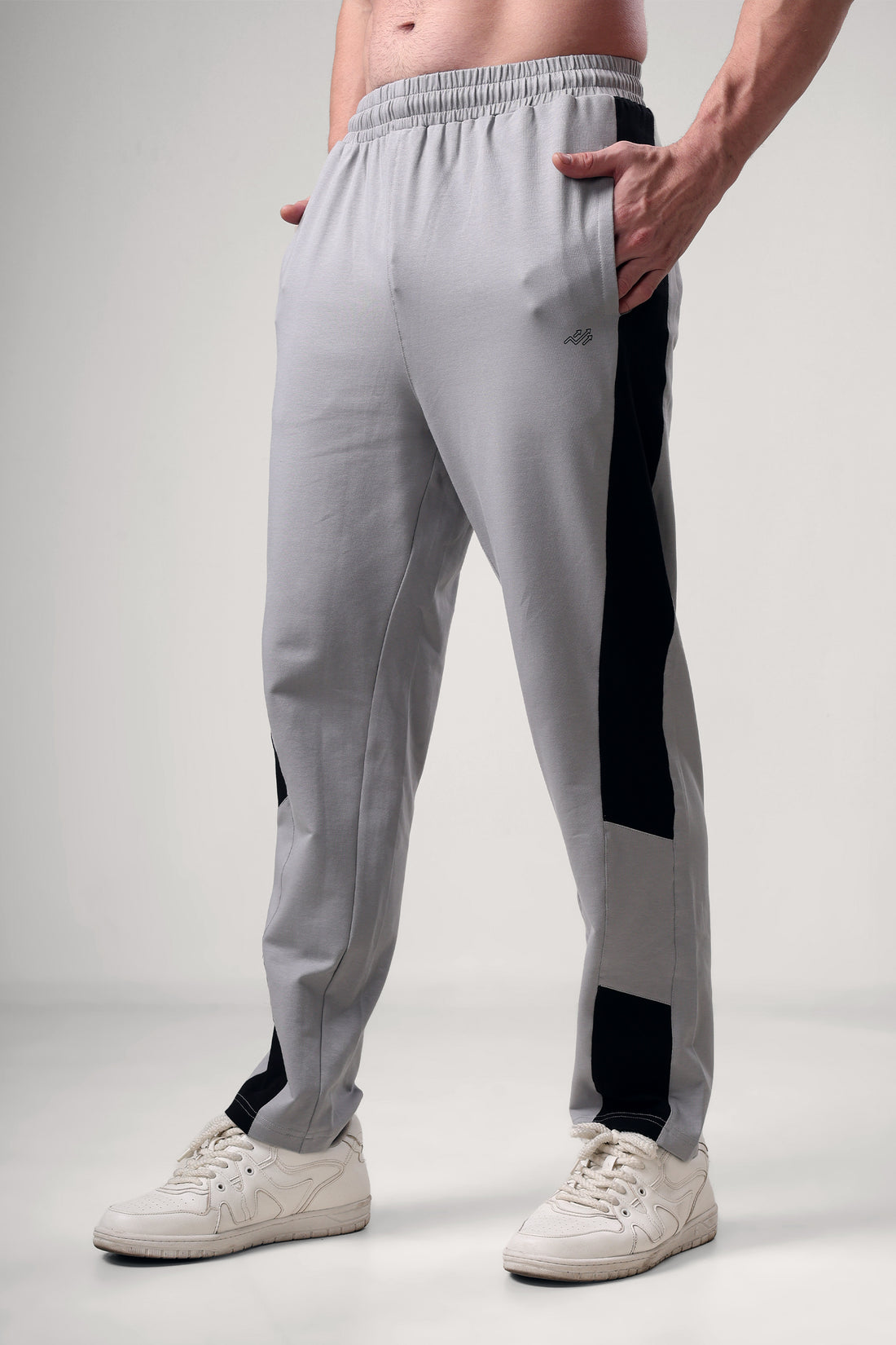 Grow Knitted Terry joggers Grey