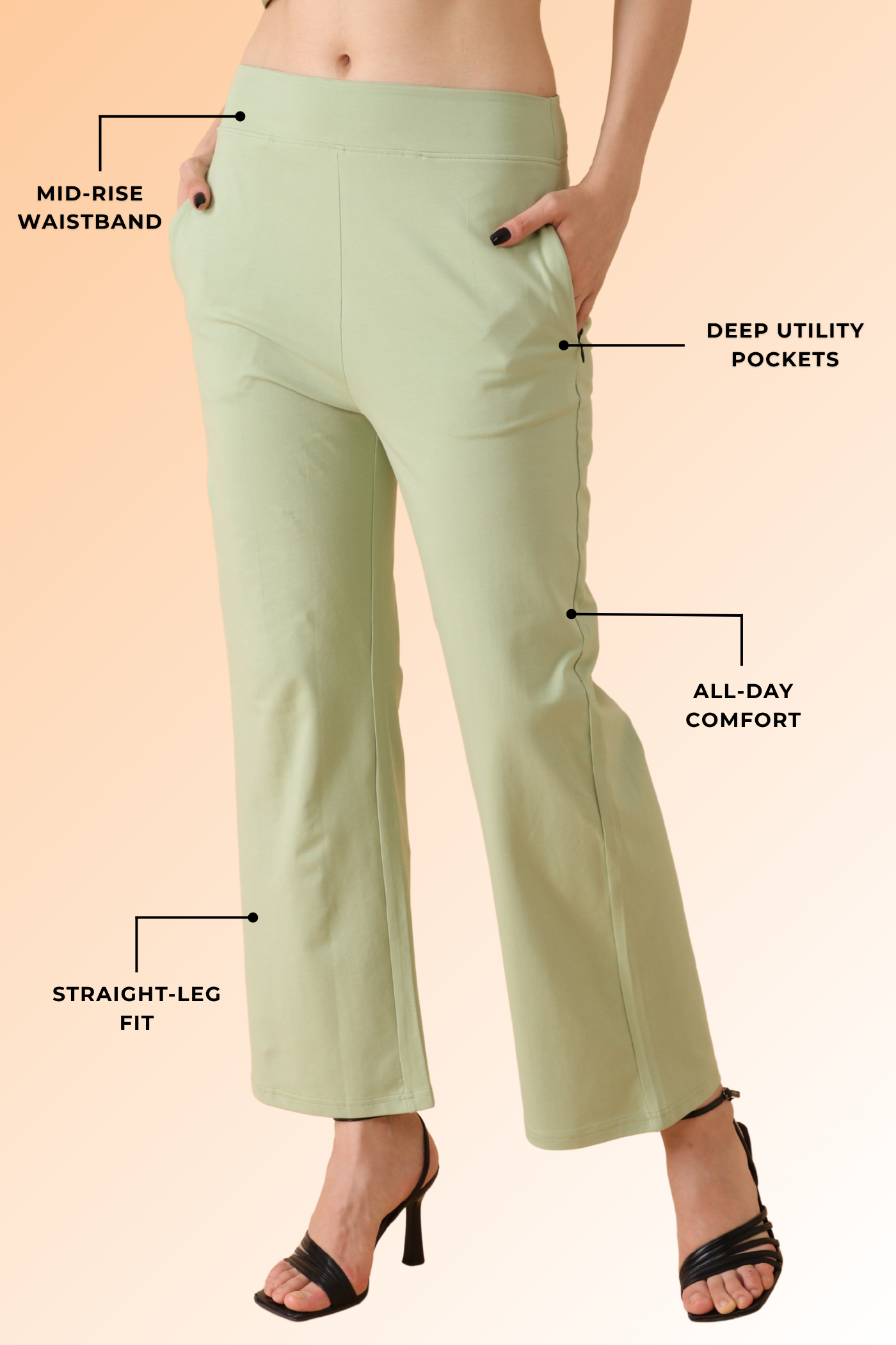 Go-With-The-Flow Pant Sage Breeze