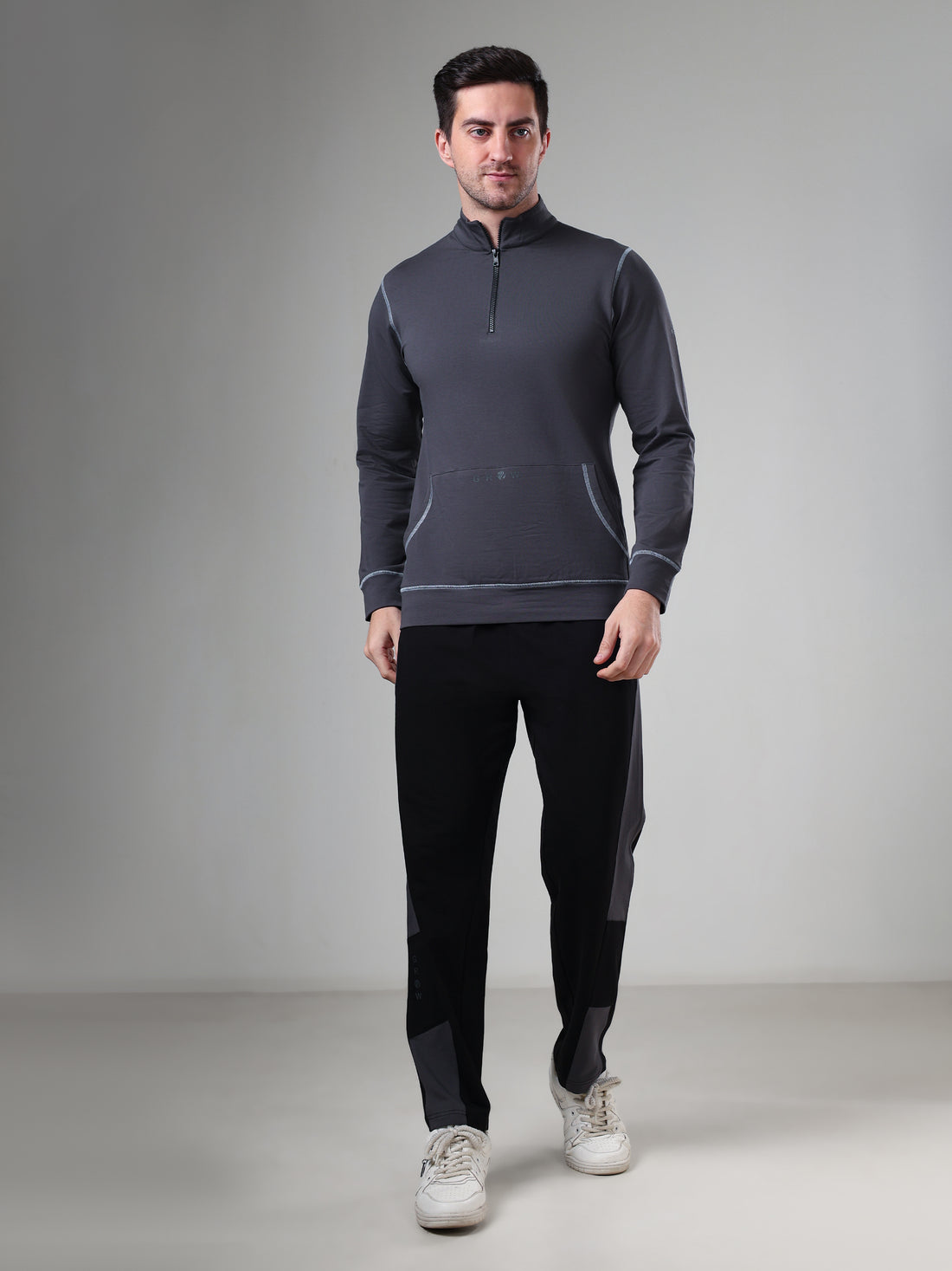 Grow 5T Pullover Dark Grey