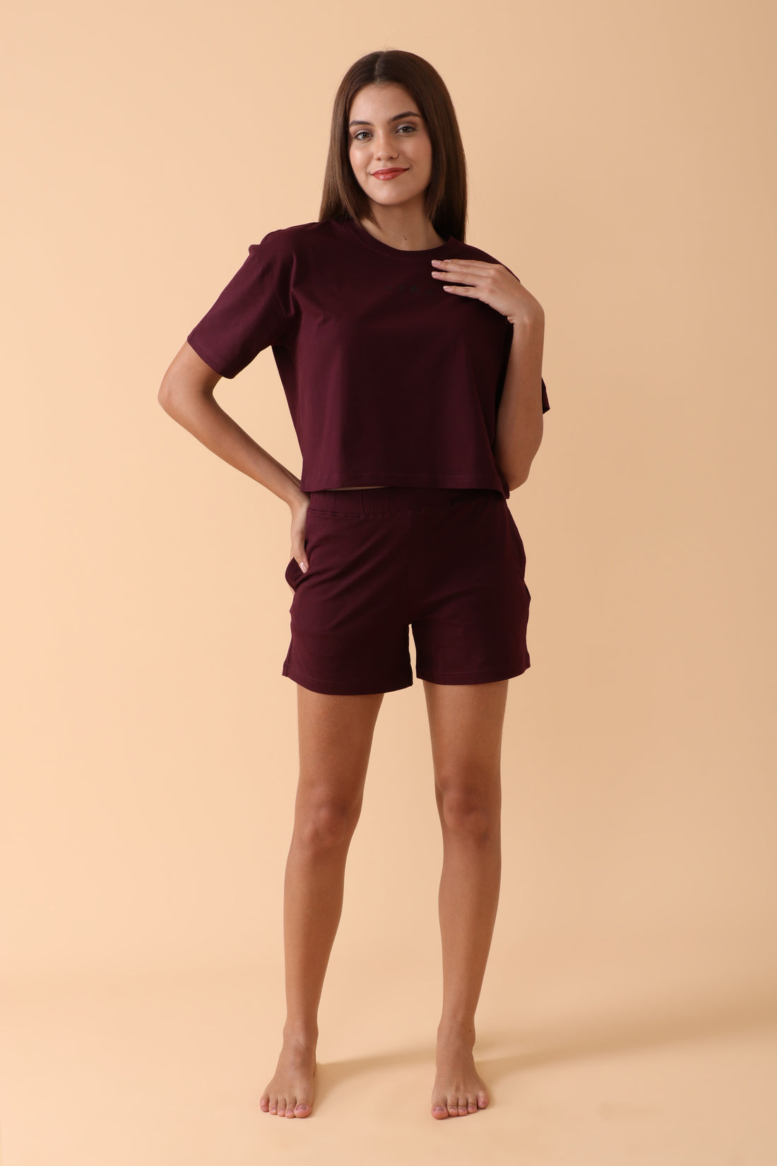 Chill Days Co-ord Set Rosé Rebel