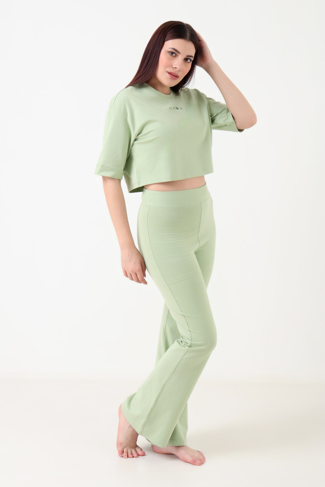 All Day Ease Co-ord Set Pista