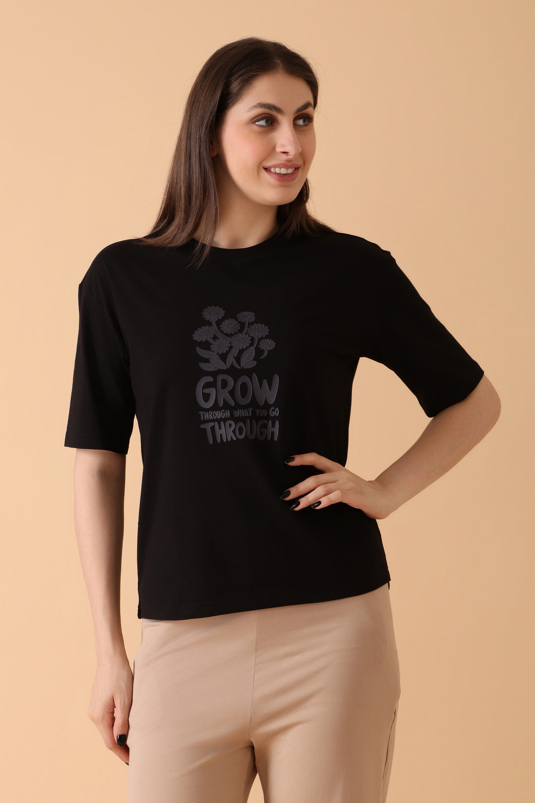 Lazee Luxe Tee Black Magic