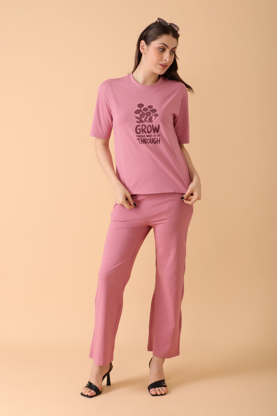Cloud Nine Co-ord set Onion Blush