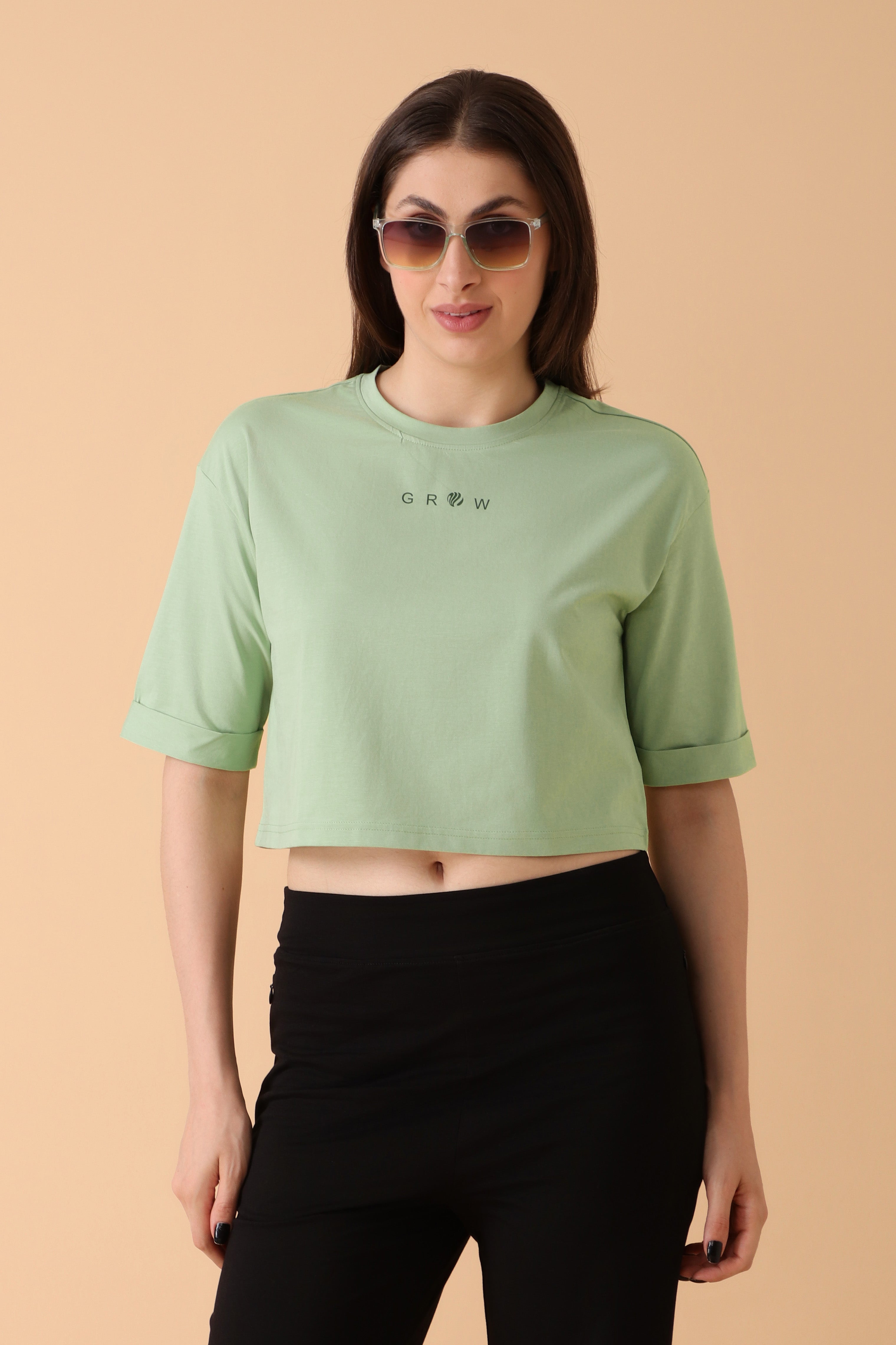 Crop Queen👑Top Mint To Be