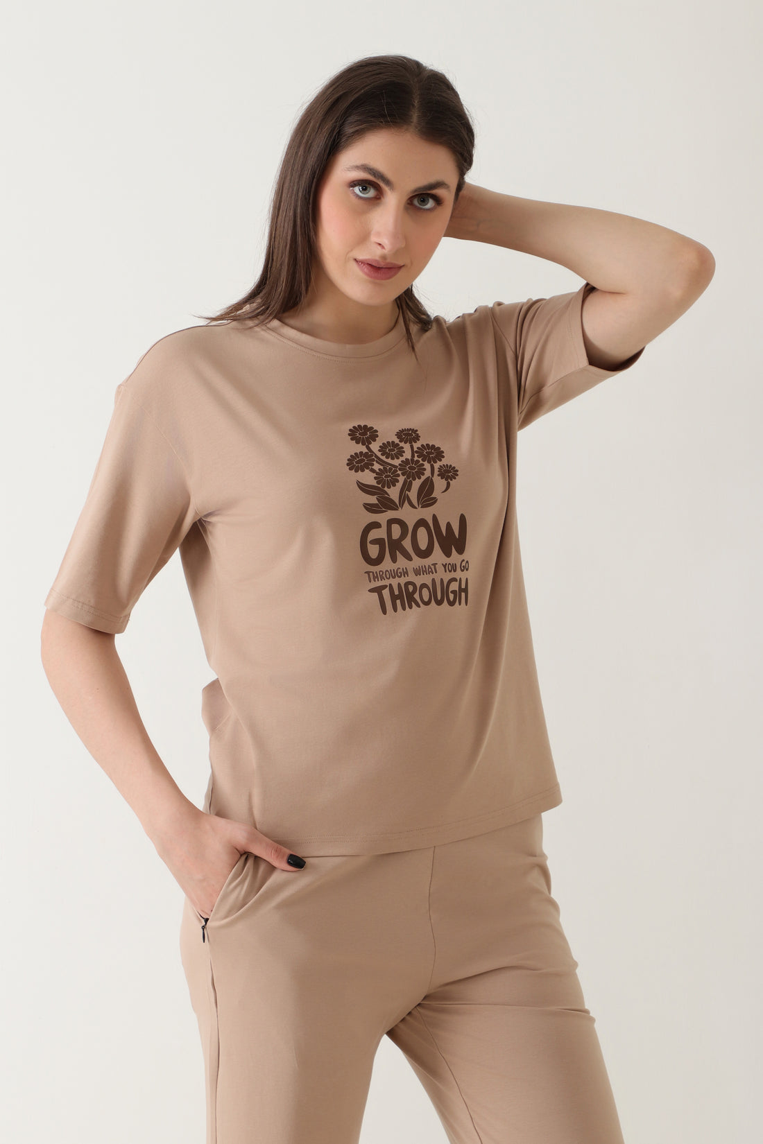 Cloud Nine Co-ord set Beige Baby