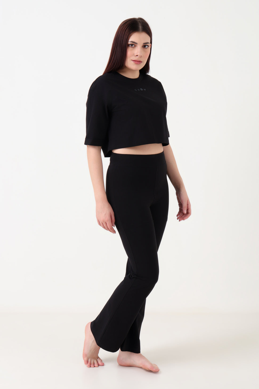 All Day Ease Co-ord Set Black