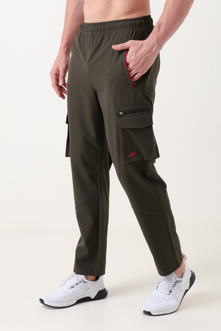 Grow Relax cargo Joggers Olive