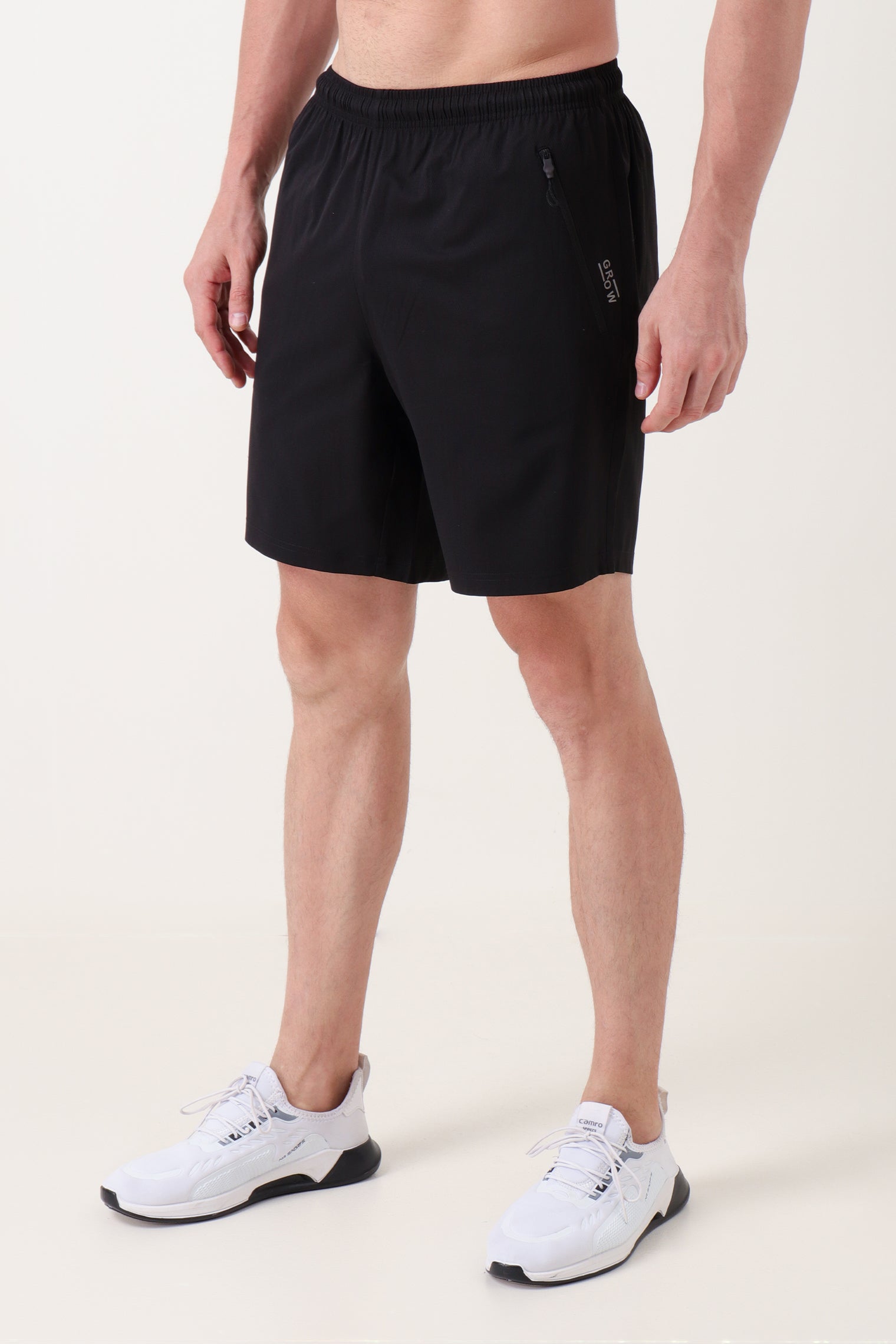 Elasto Cargo Shorts Black