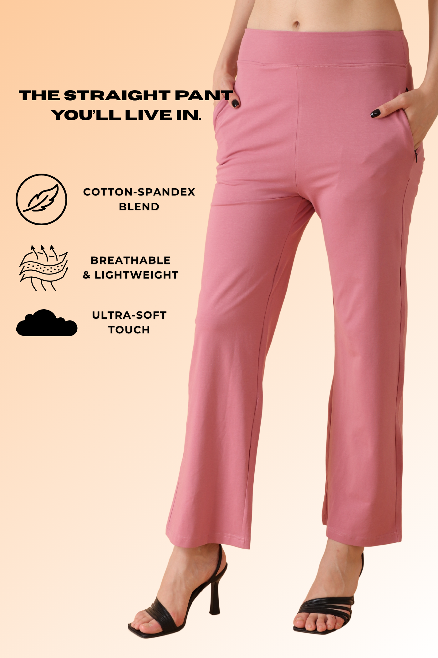 Go-With-The-Flow Pant Blush Onion