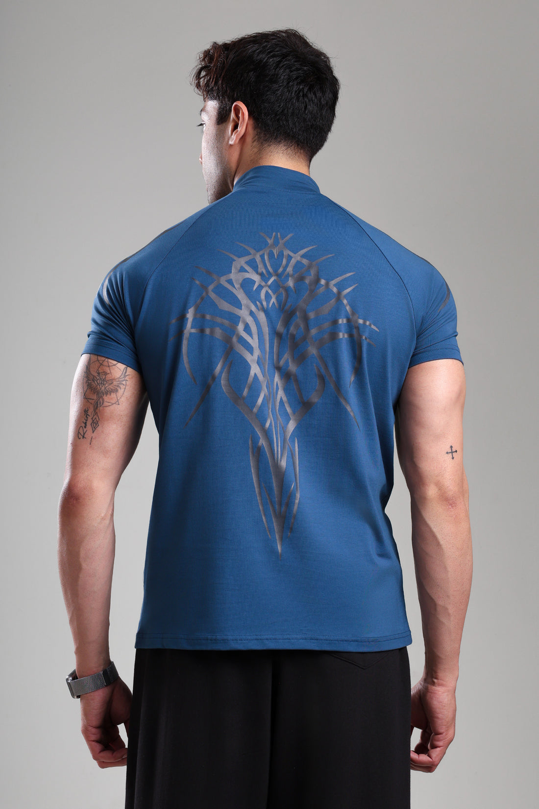 GROW ShadowTribe Zip Tshirt Airforce