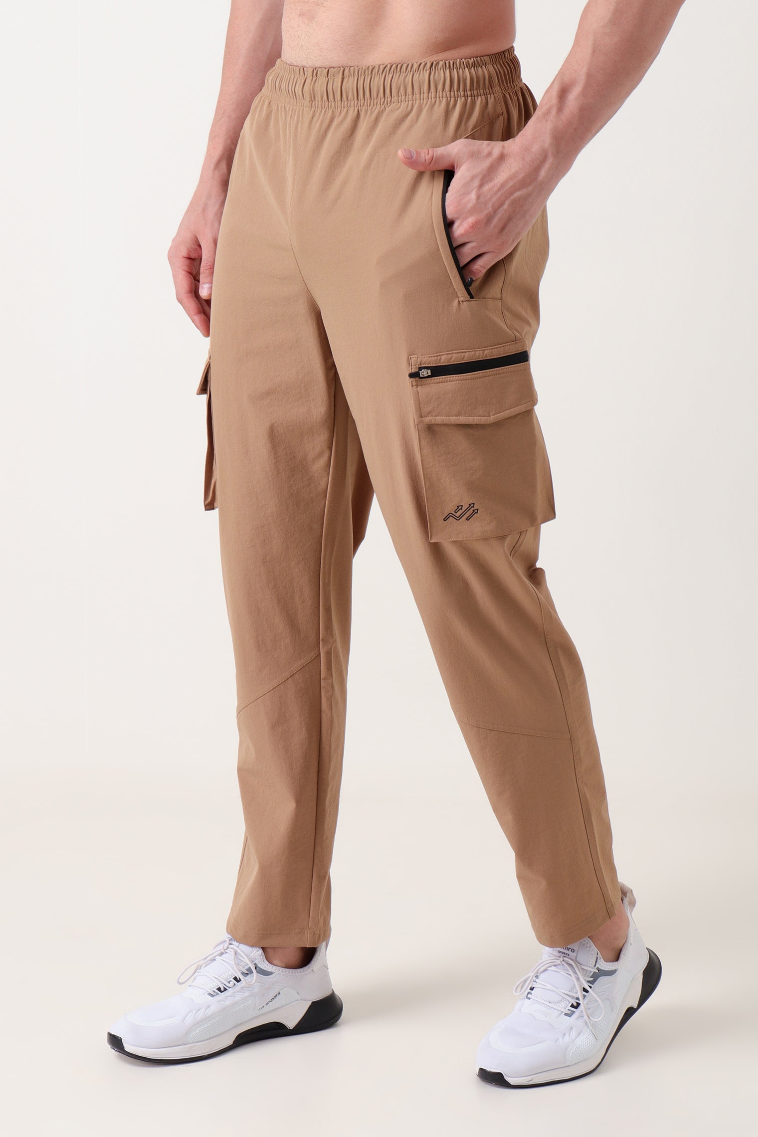 Grow Relax cargo Joggers Khaki