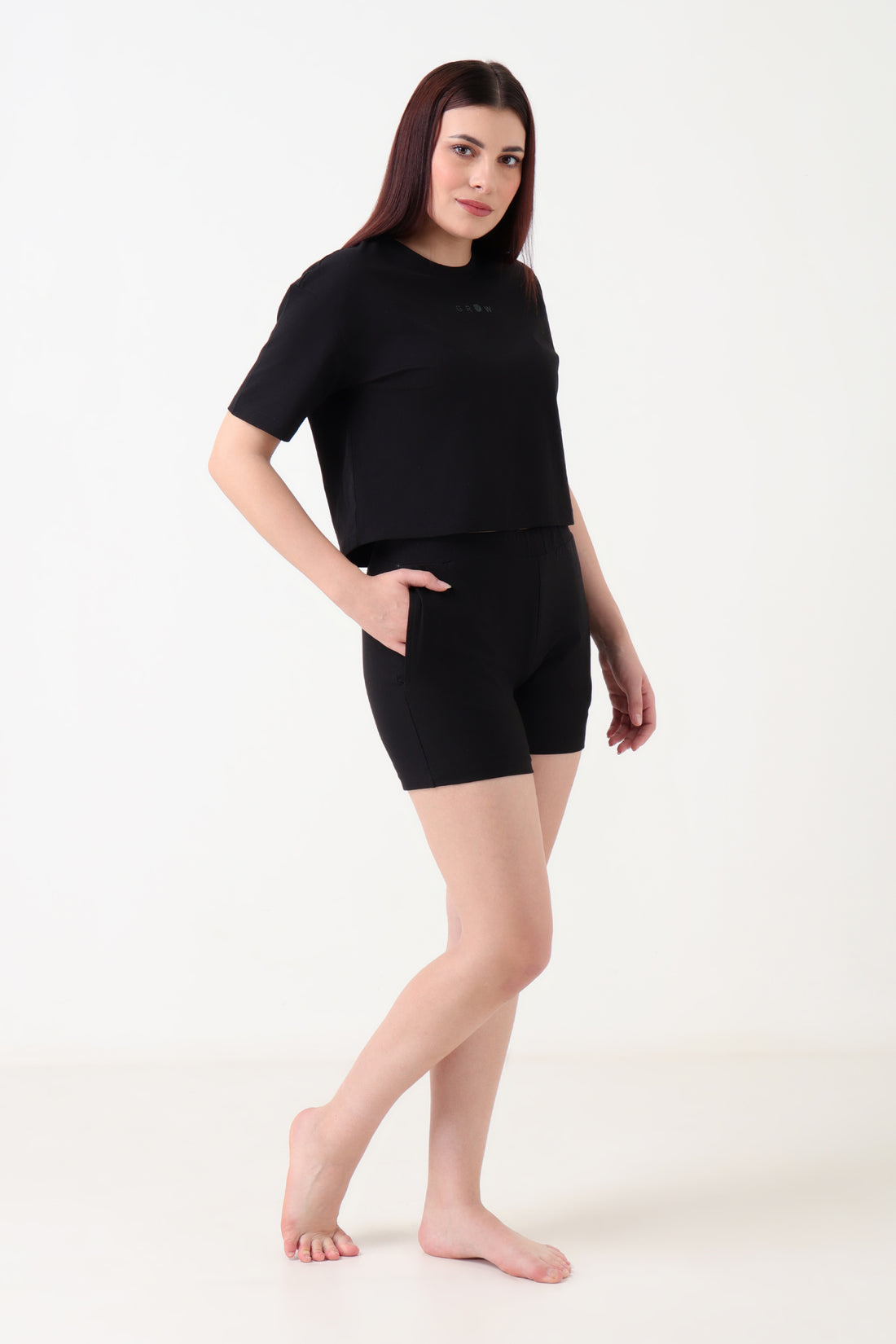 Premium Co-ord Set Black