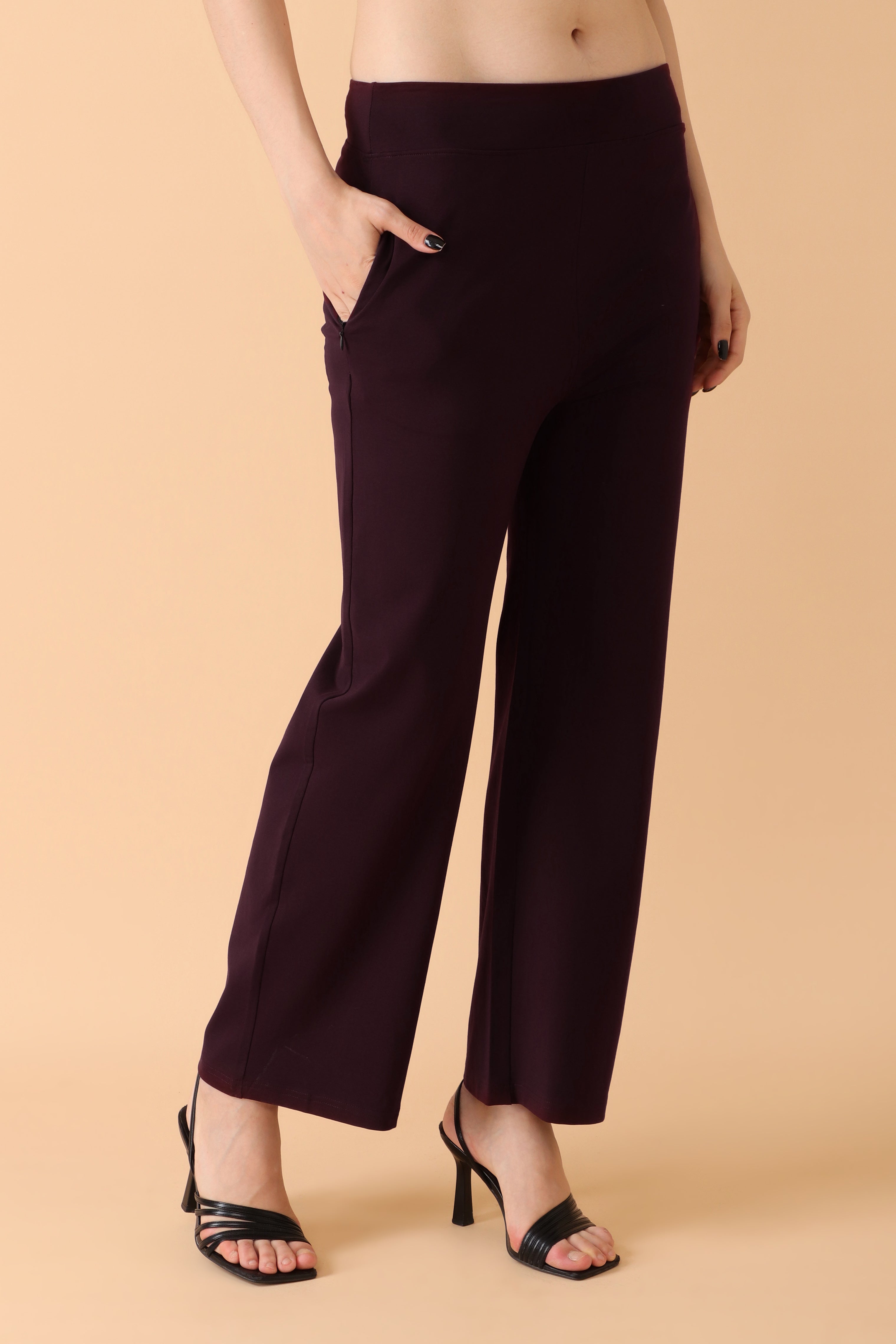 Go-With-The-Flow Pant Mulberry Dusk