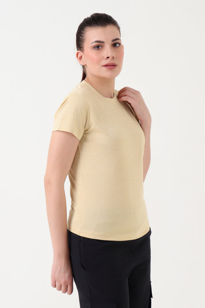Premium Jacquard Tshirt Chamomile