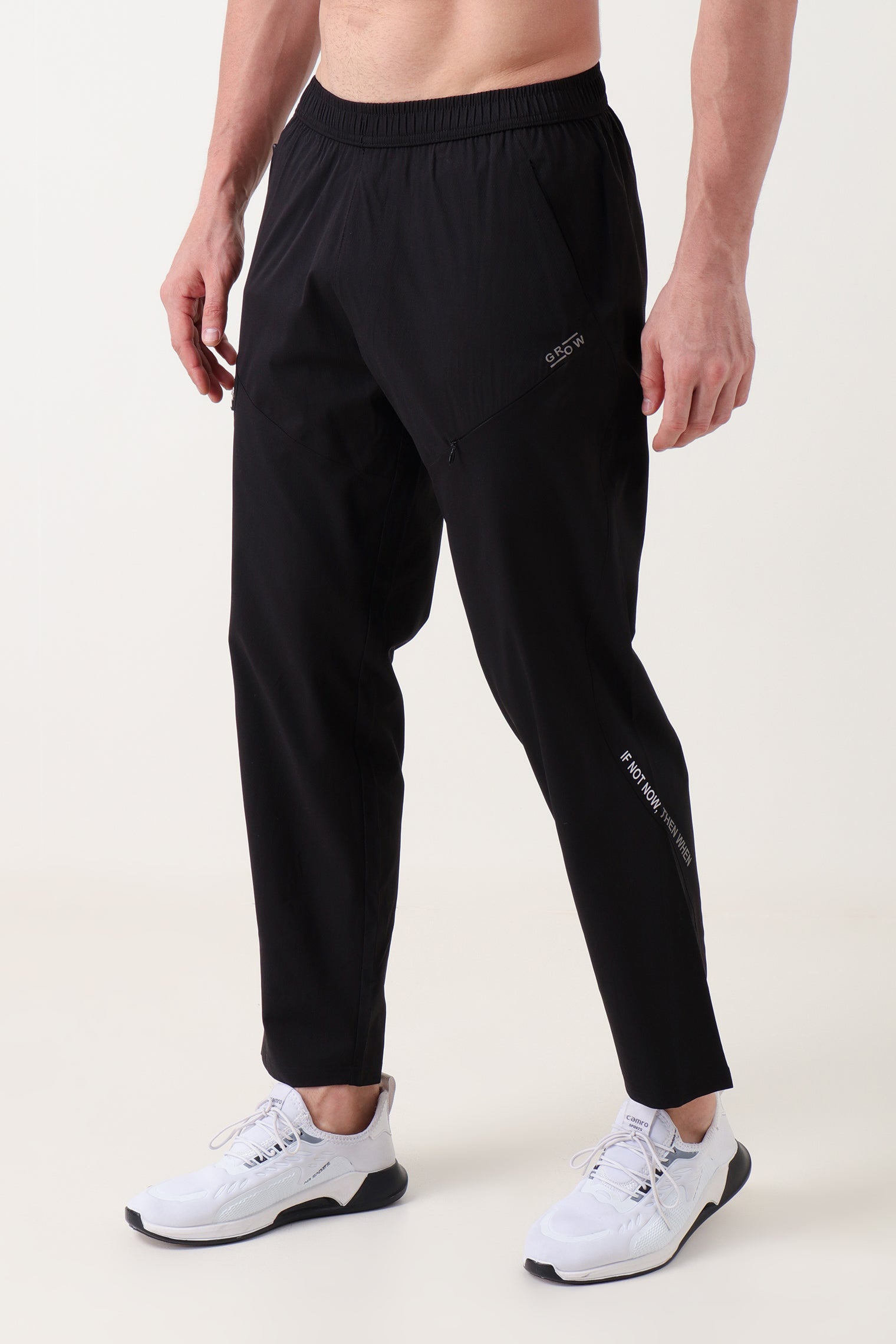Elasto Cargo Joggers Black