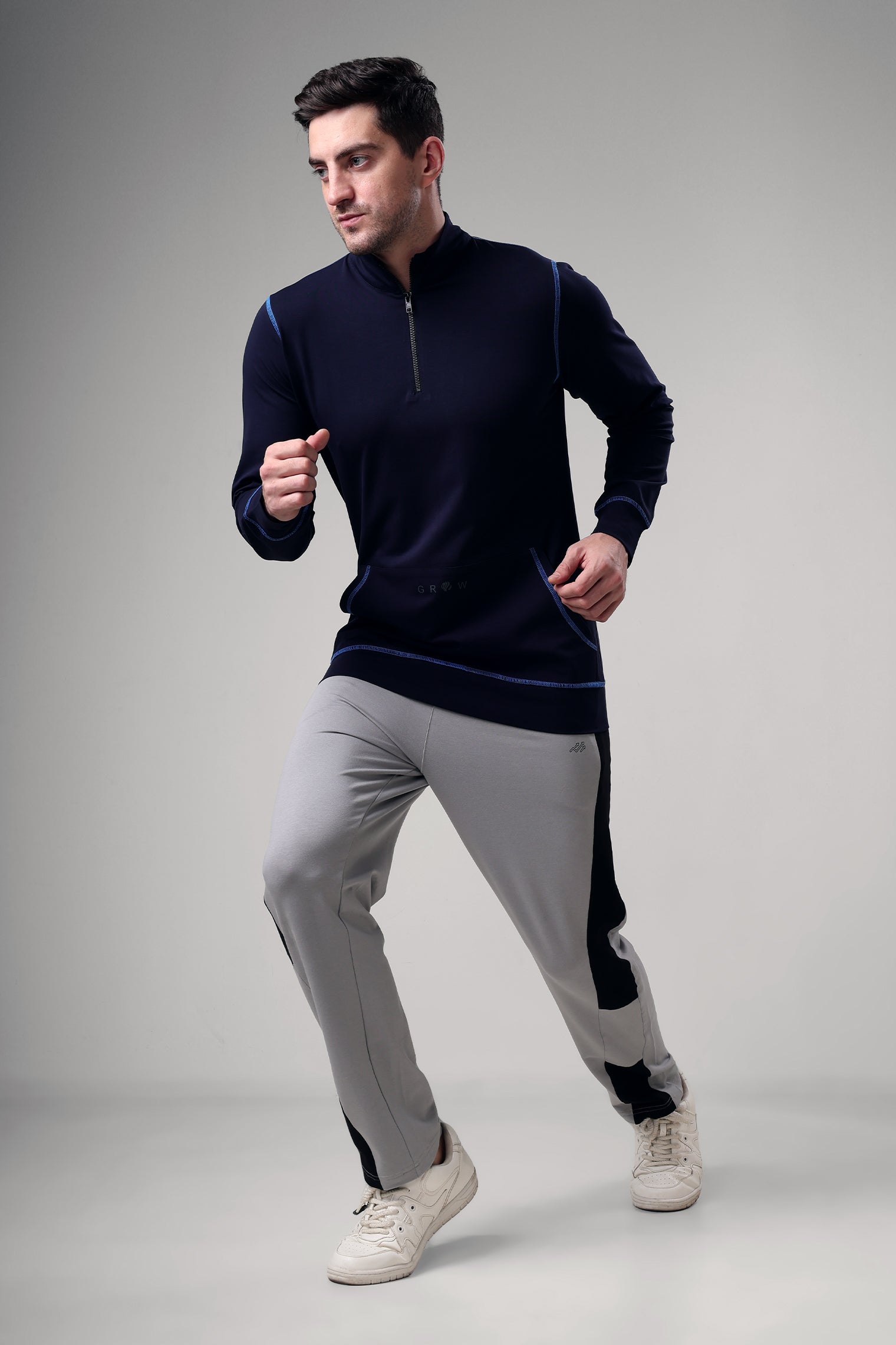 Grow 5T Pullover Navy