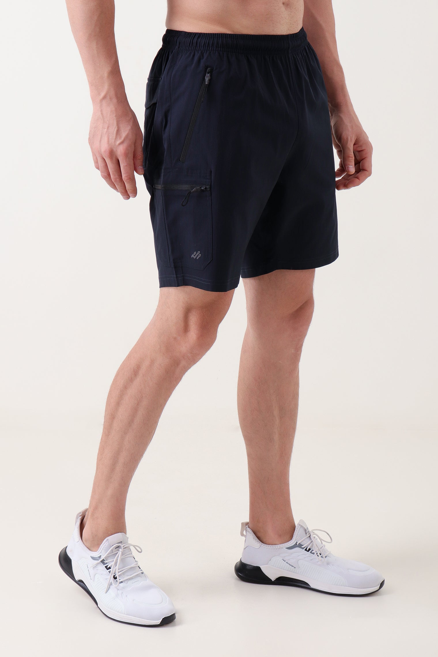 Elasto Cargo Shorts Navy