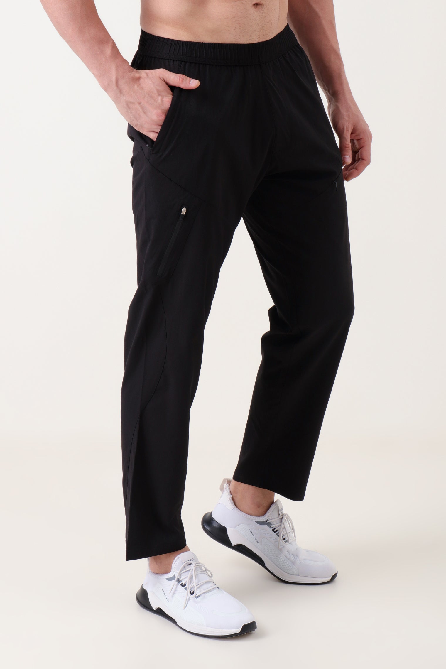 Elasto Cargo Joggers Black – Grow Athleisure