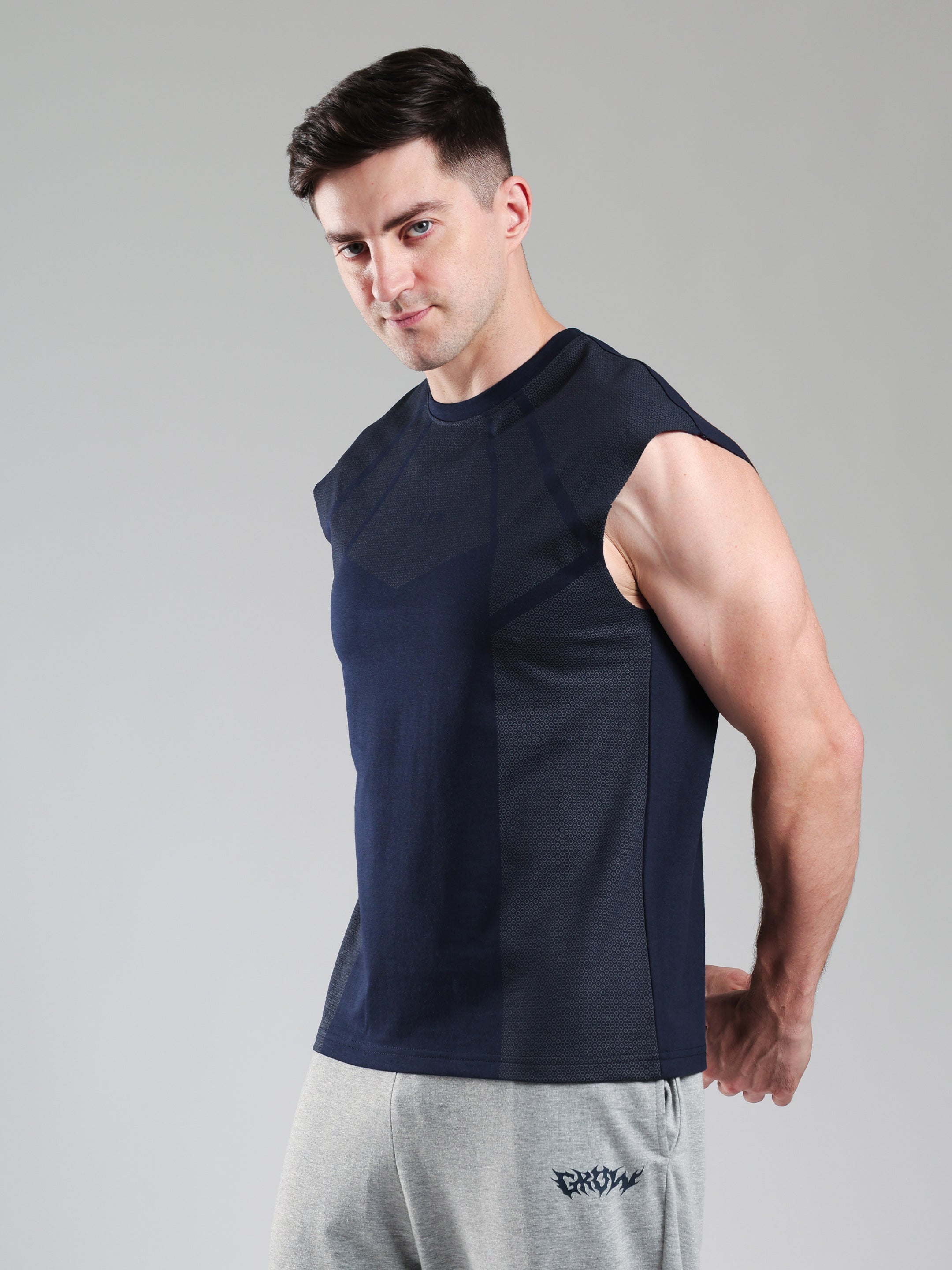 Grow Revenge Capsleeves Tee Navy