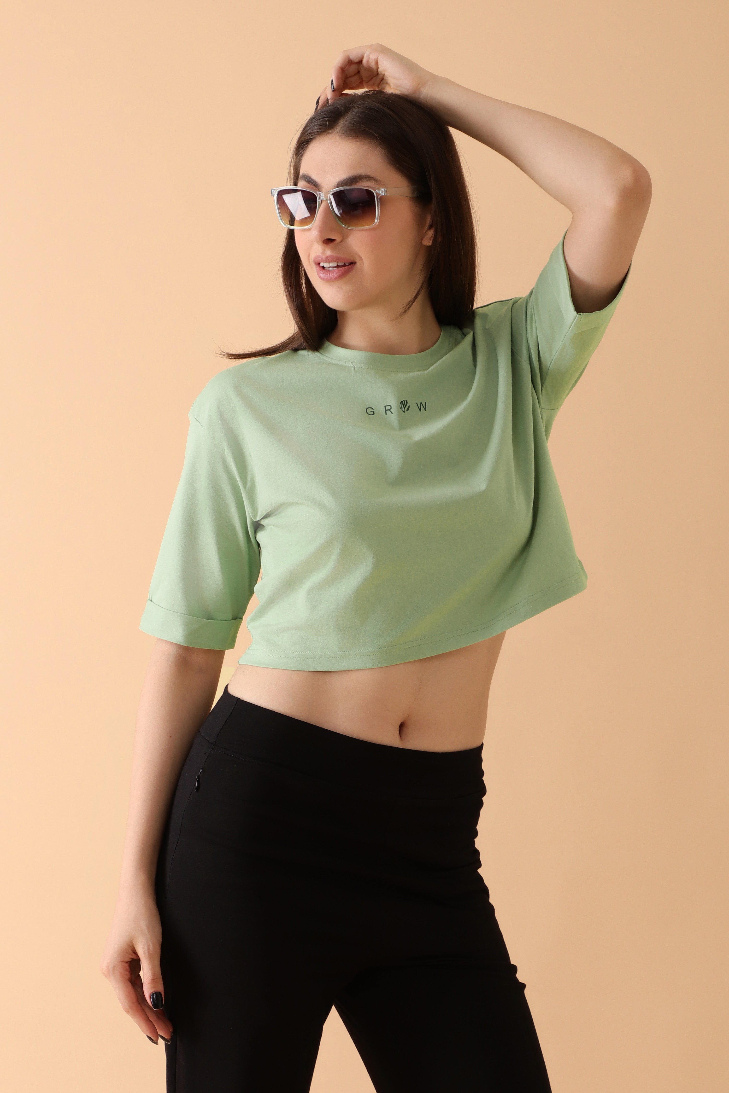 Crop Queen👑Top Mint To Be