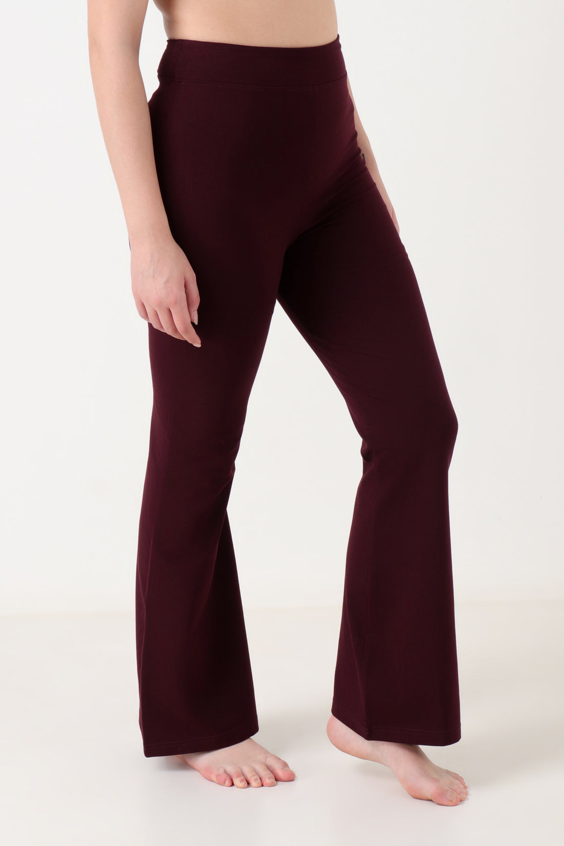 All Day Ease Flare Pant Wine