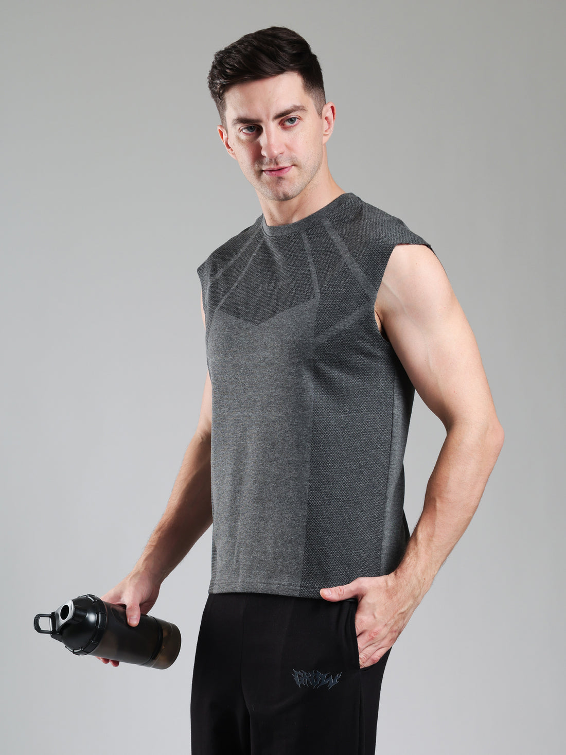 Grow Revenge Capsleeves Tee Dark Grey