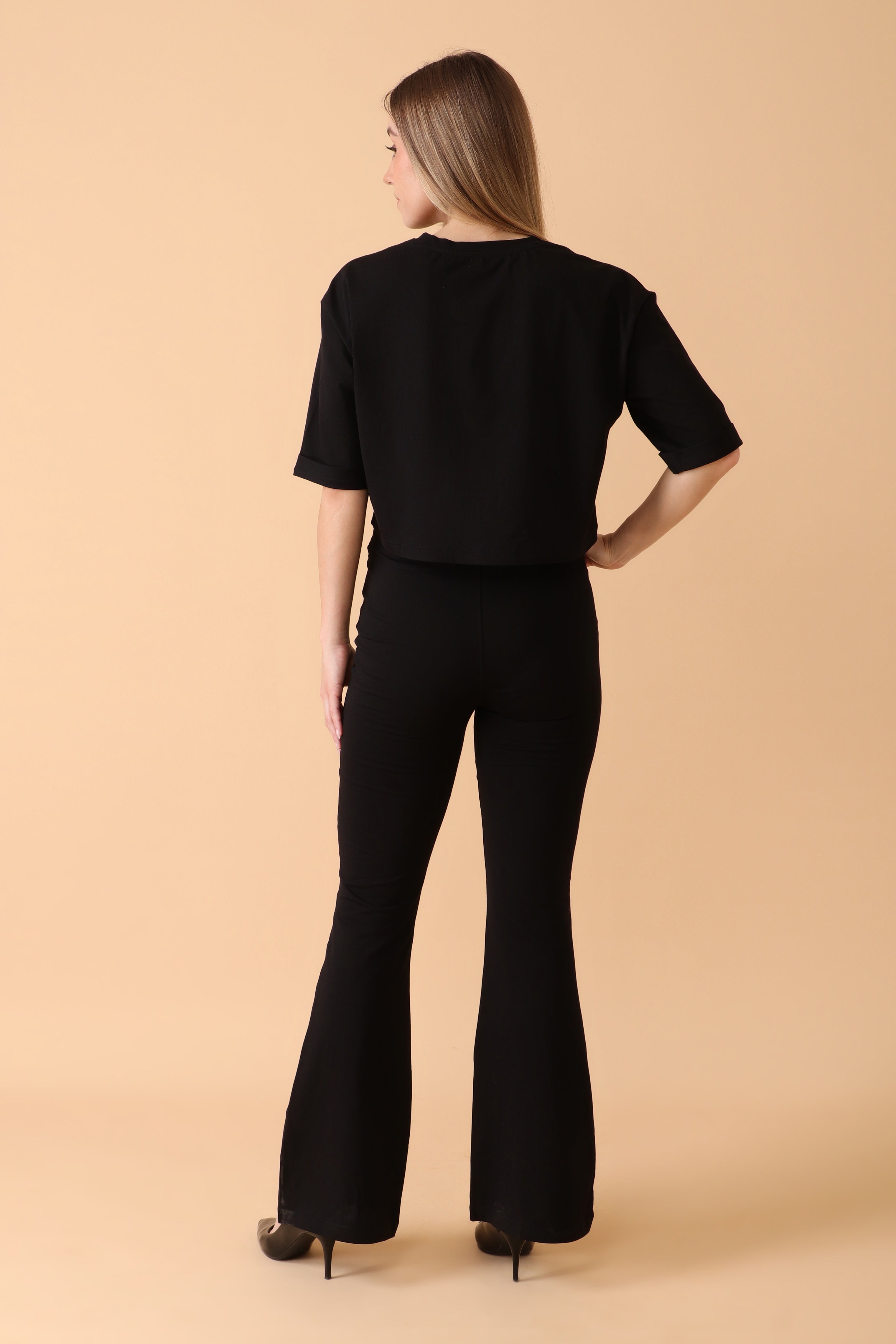 GROW Lounge Luxe Co-ord Set Bae Black