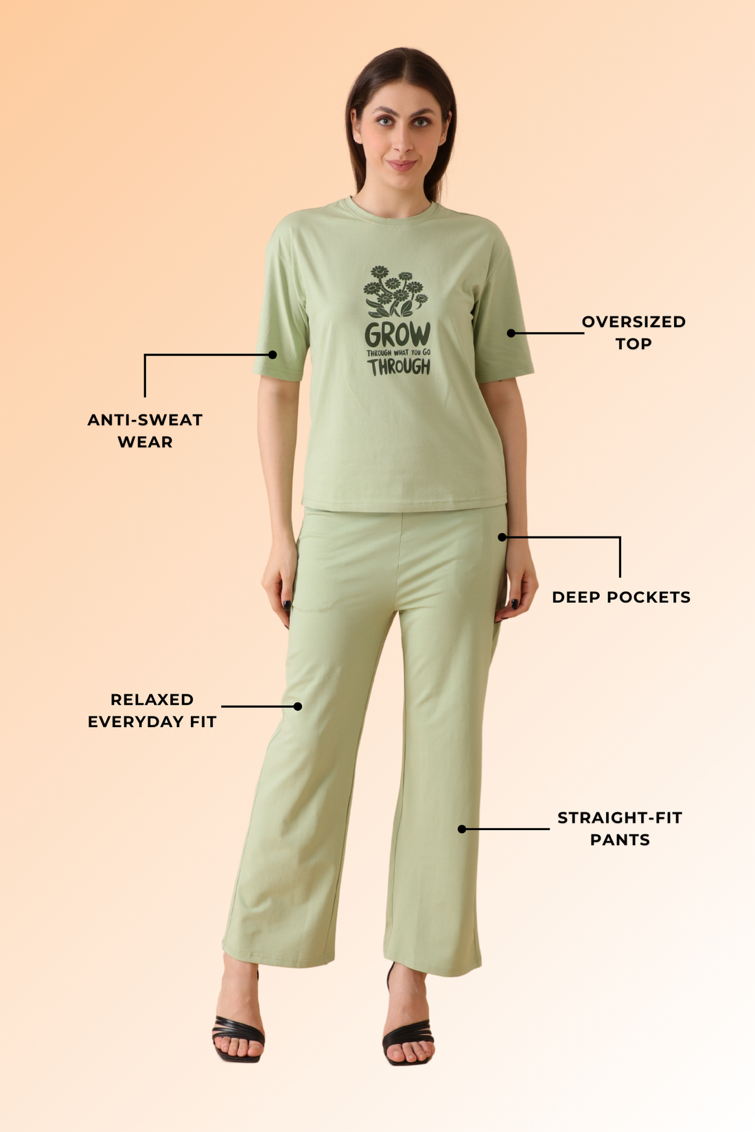Cloud Nine Co-ord set Soft Pista