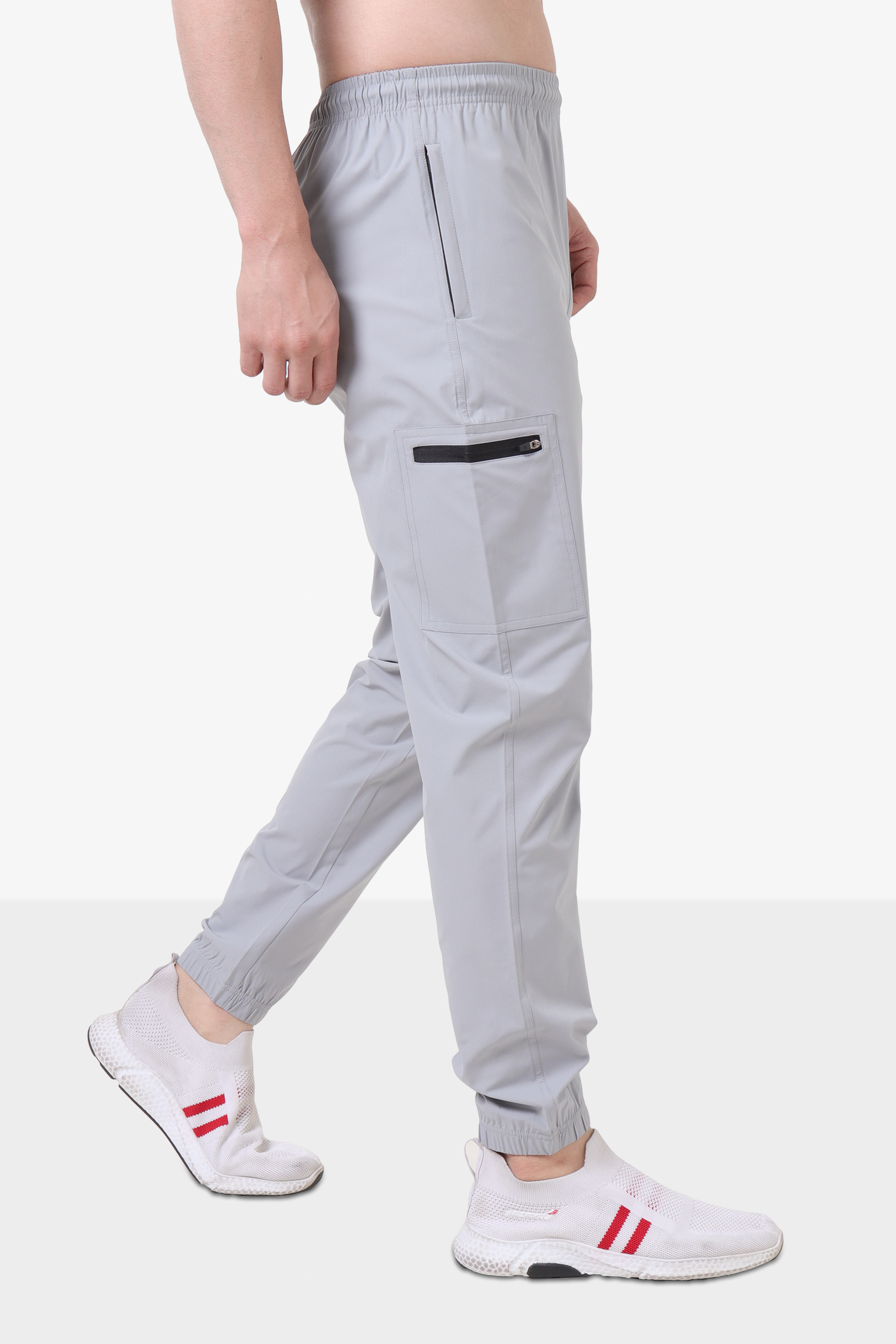 Ultra-Light Cargo Pants Light Grey