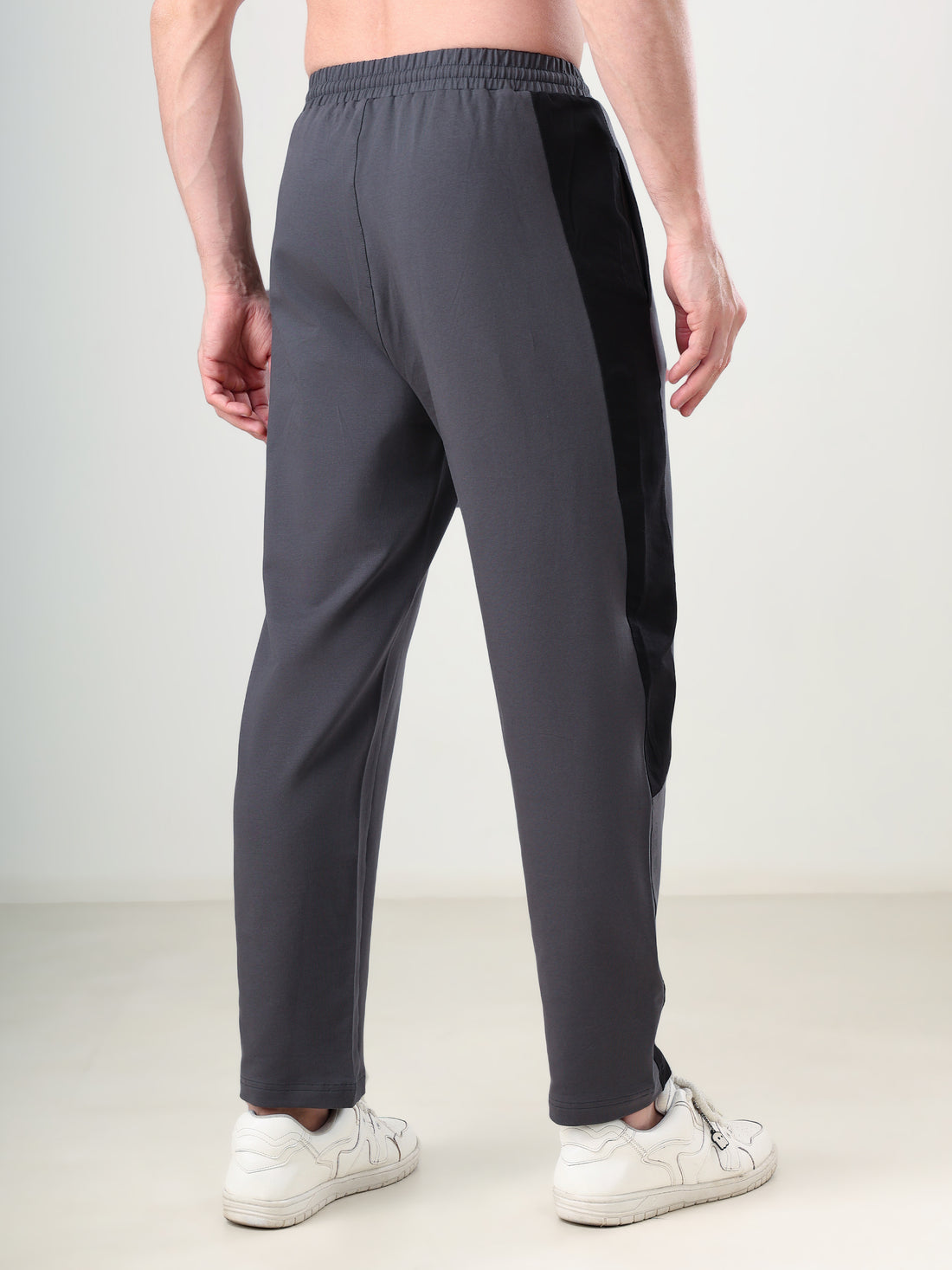 Grow Knitted Terry joggers Dark Grey