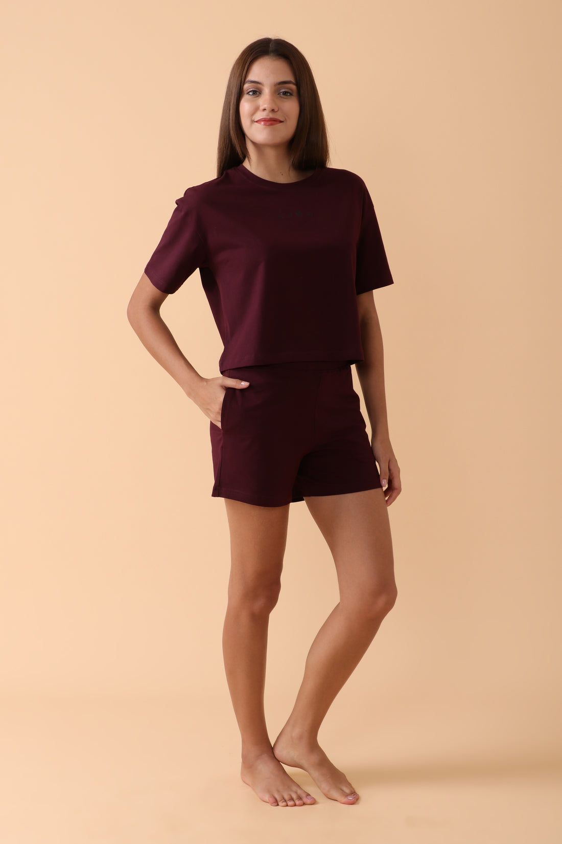 Chill Days Co-ord Set Rosé Rebel
