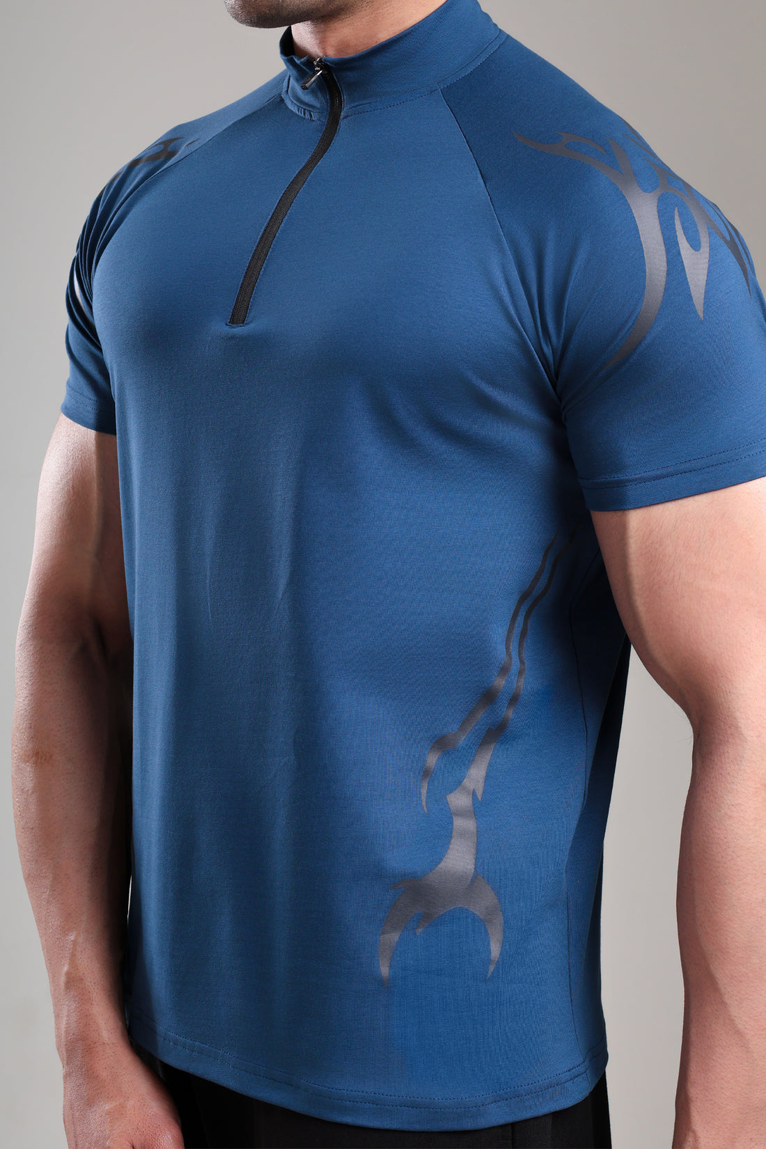 GROW ShadowTribe Zip Tshirt Airforce