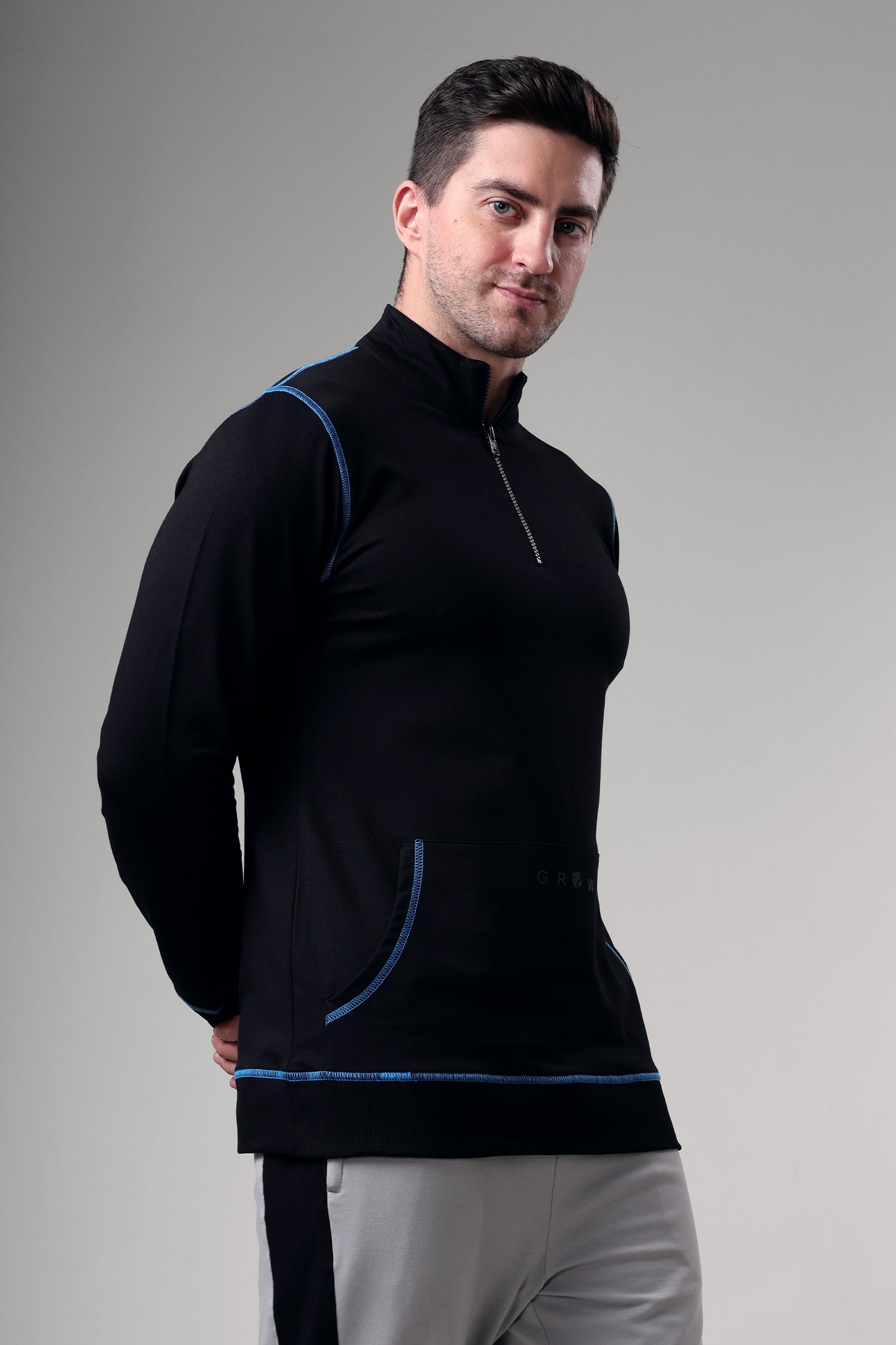 Grow 5T Pullover Black