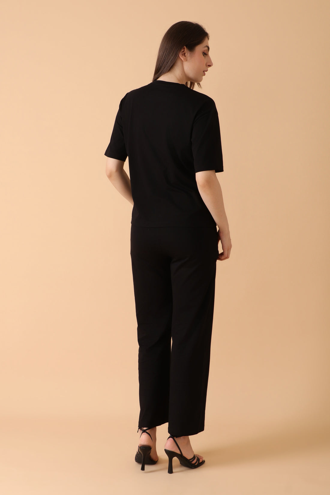 Cloud Nine Co-ord set Black Bloom