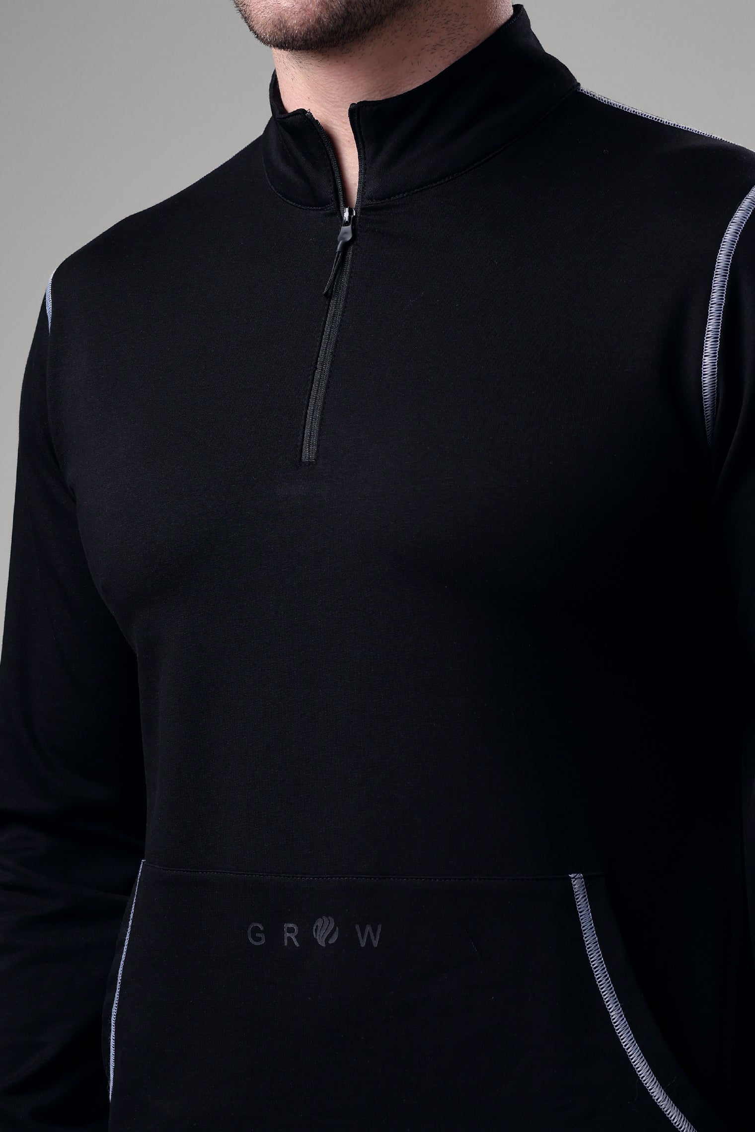 Grow 5T Pullover Black/grey