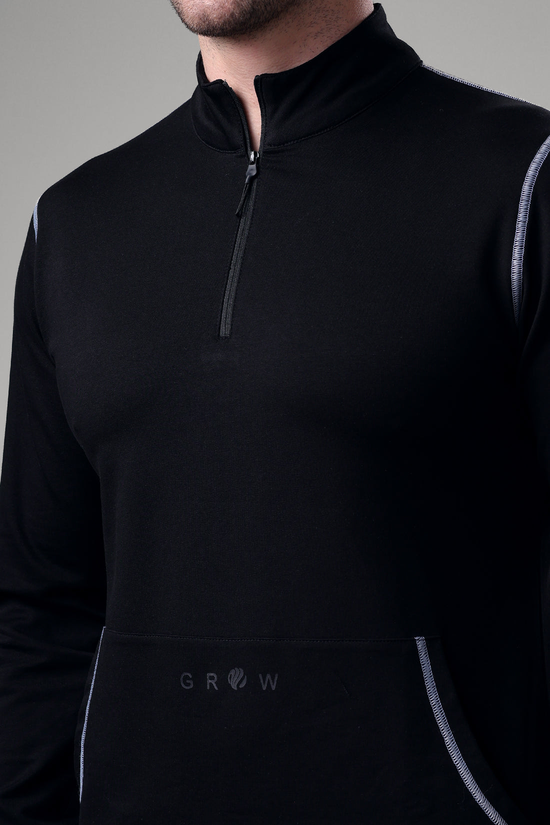 Grow 5T Pullover Black/grey