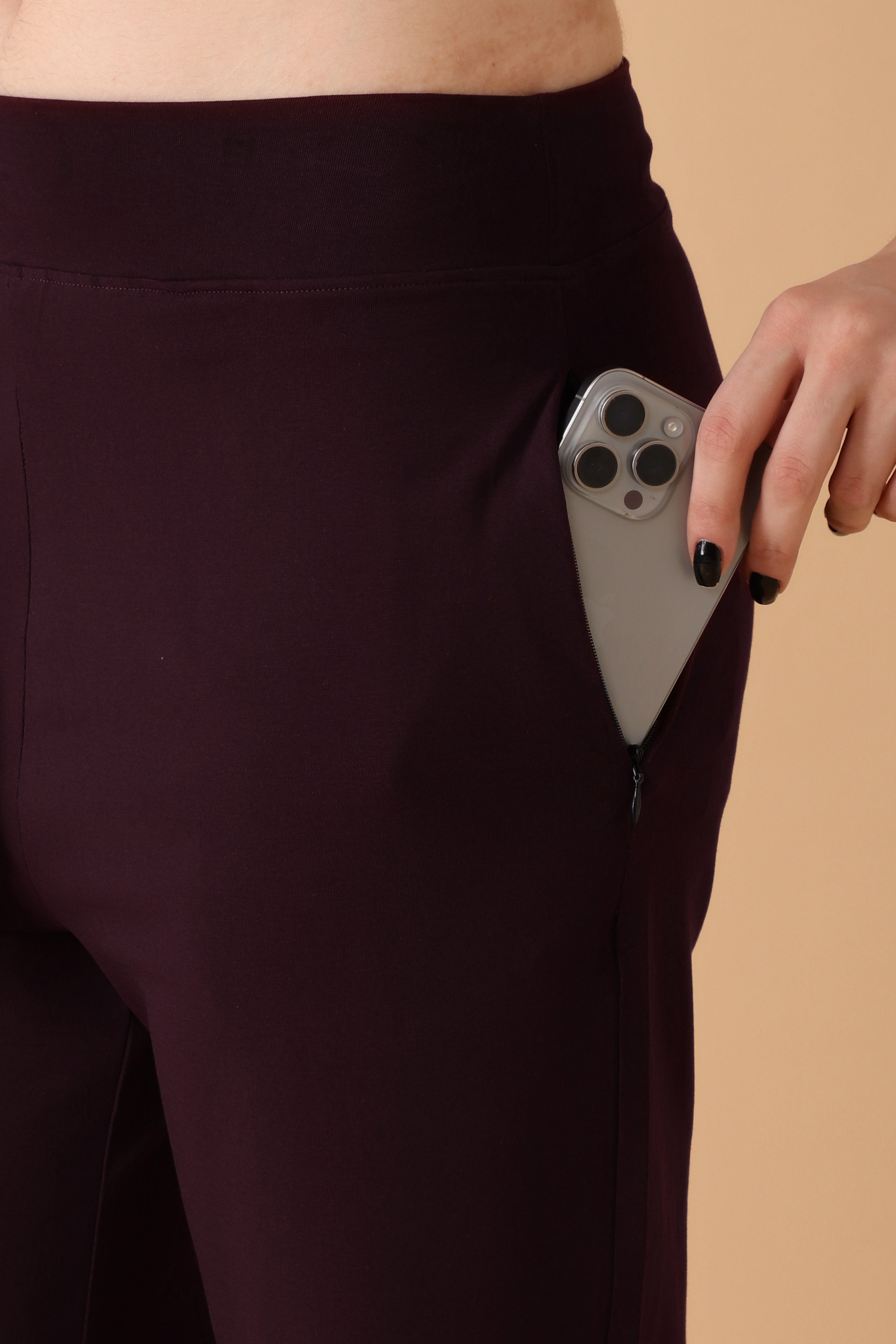 Go-With-The-Flow Pant Mulberry Dusk