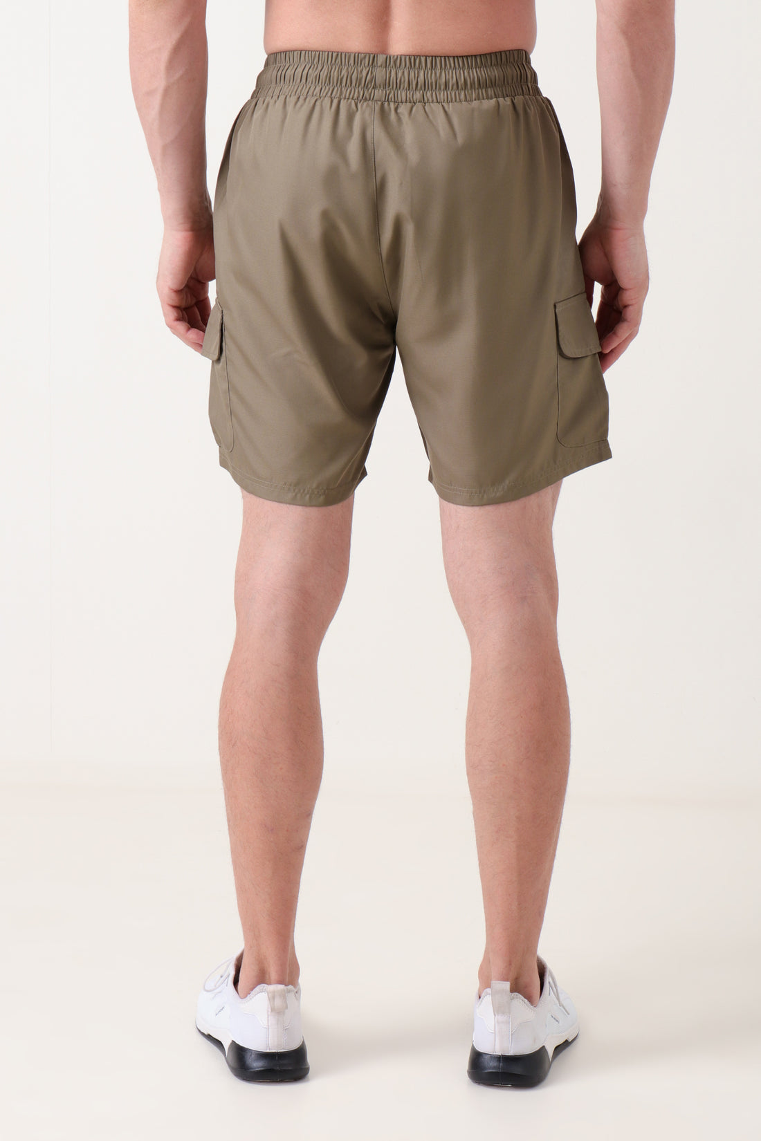 Dobby Cargo Shorts Olive