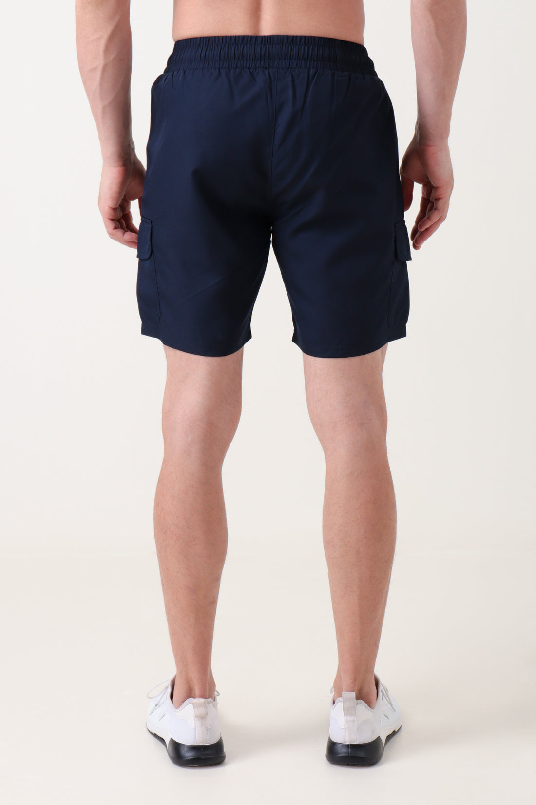 Dobby Cargo Shorts Navy