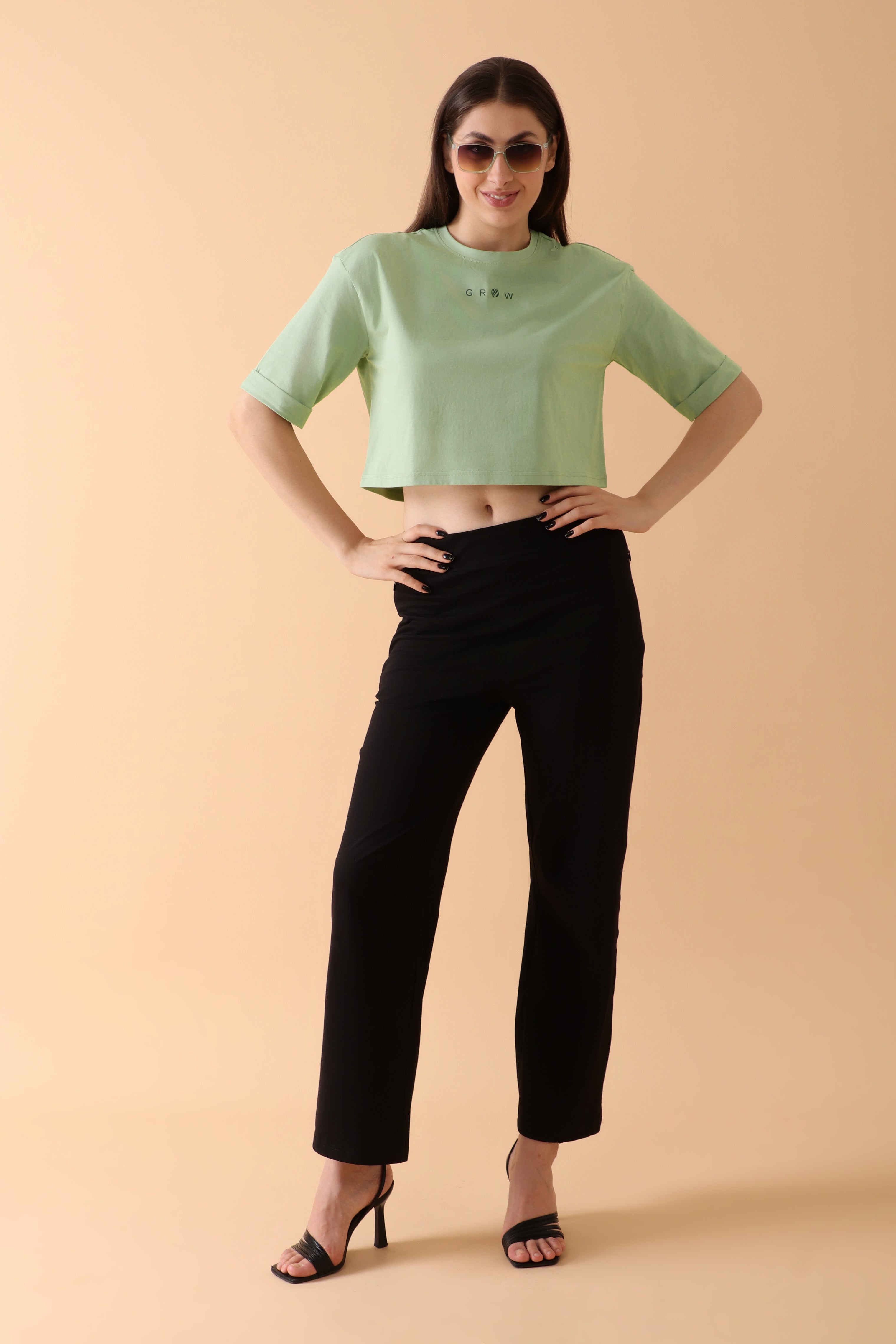 Crop Queen👑Top Mint To Be