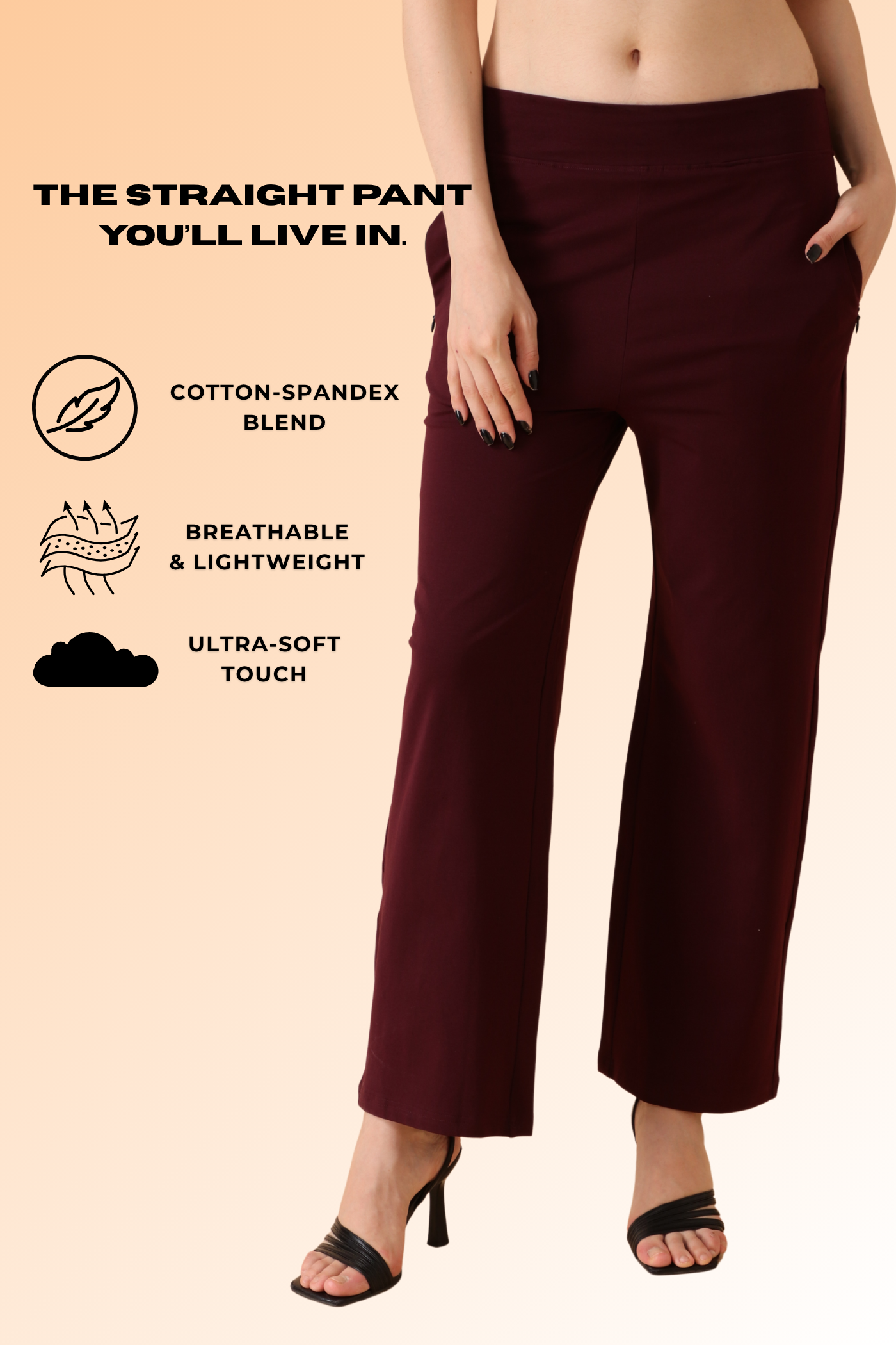 Go-With-The-Flow Pant Mulberry Dusk