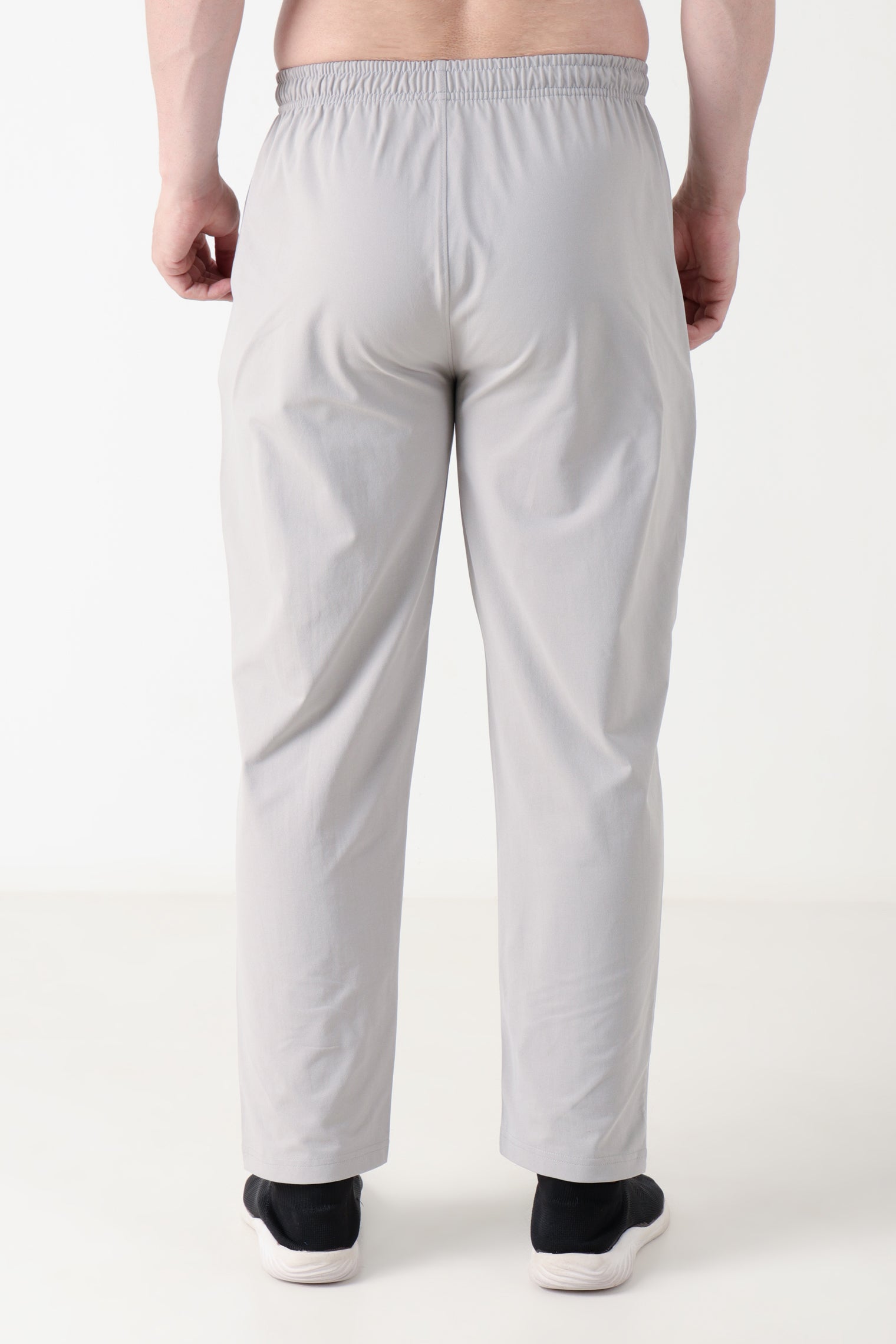GROW Relaxed Comfy Joggers Light Grey
