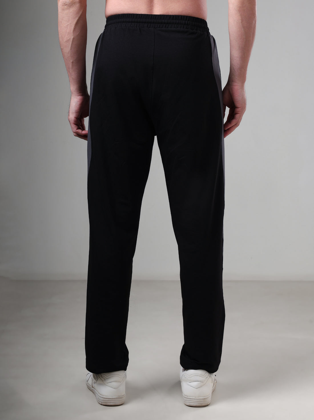 Grow Knitted Terry joggers Black Grey