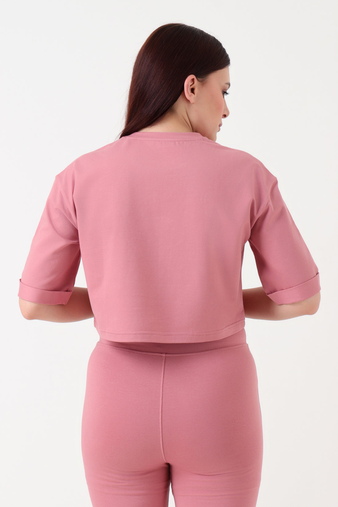 Ease Oversized Crop Top Onion