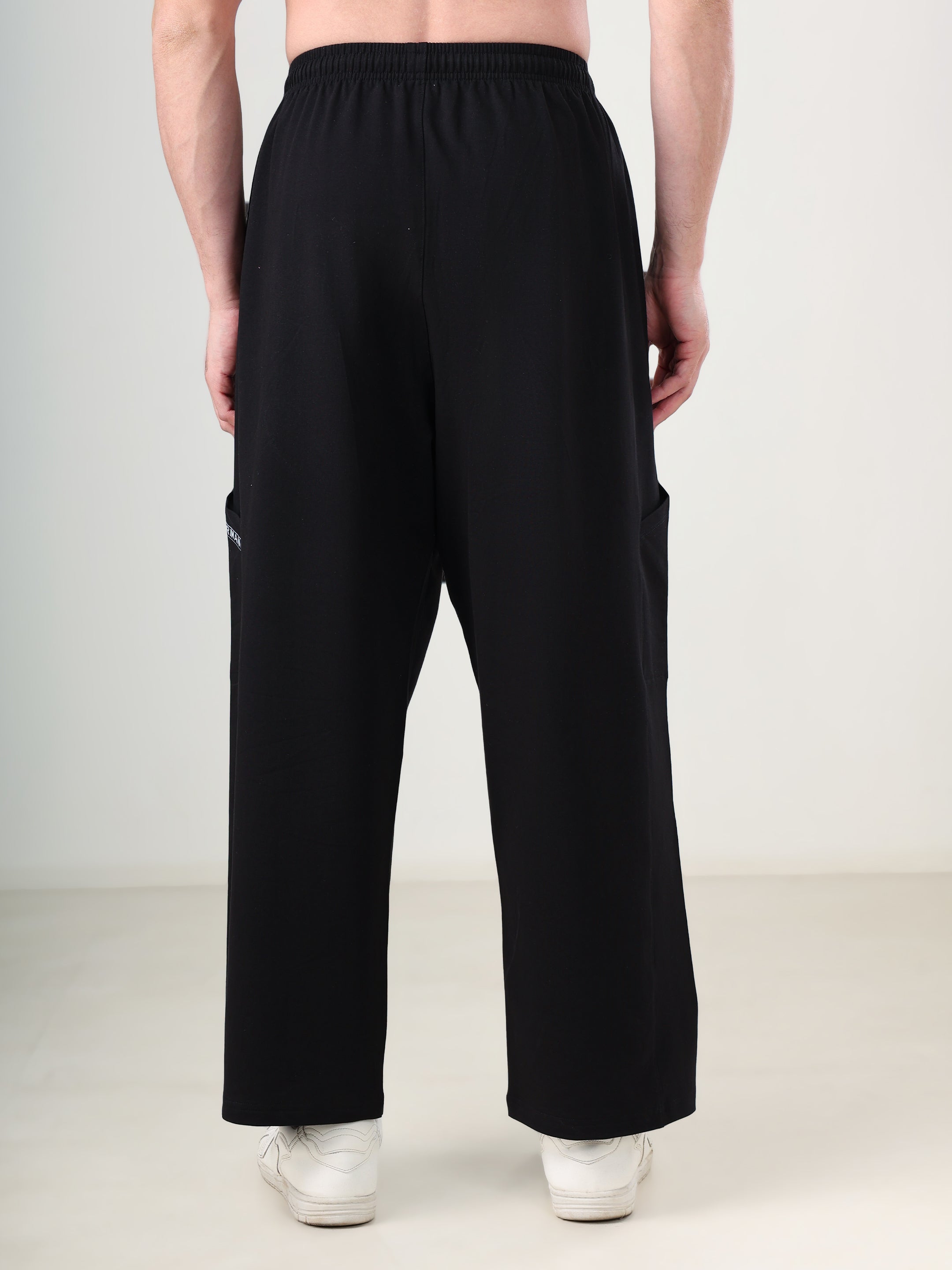 GROW Performance Wide Jogger Black